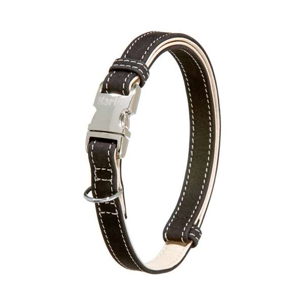 Karlie Buffalo Ultra Halsband - Schwarz/Hellbeige