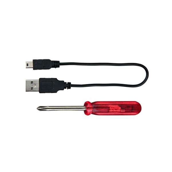 Trixie Flash Leuchtring USB Grün