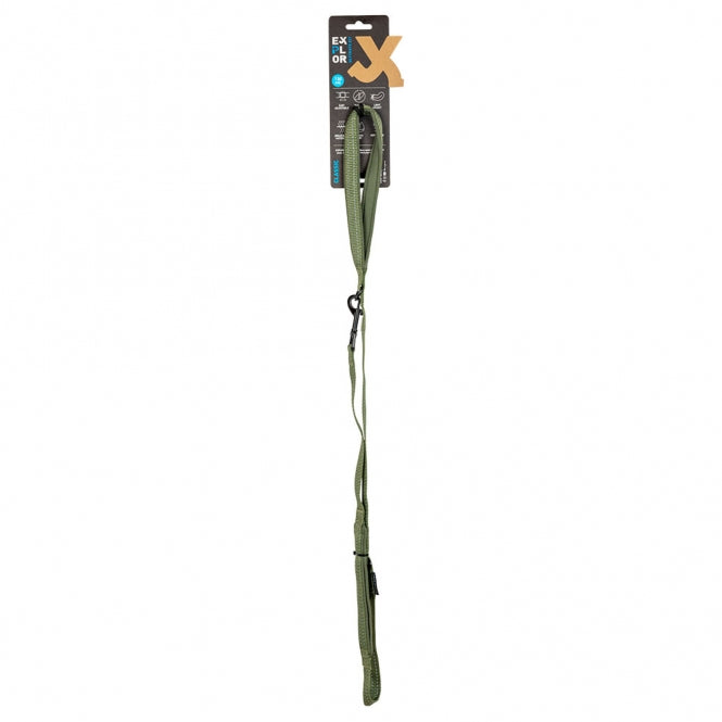 Duvoplus EXPLOR Ultimate Fit On-The-Road-Leine Classic - Undercover Green - 130cm