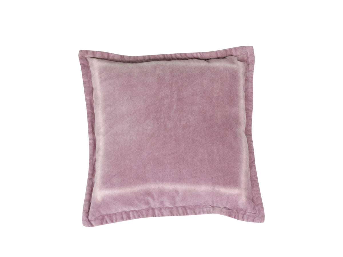 Cushion velour tiedye L50/W50 cm rose incl. filling