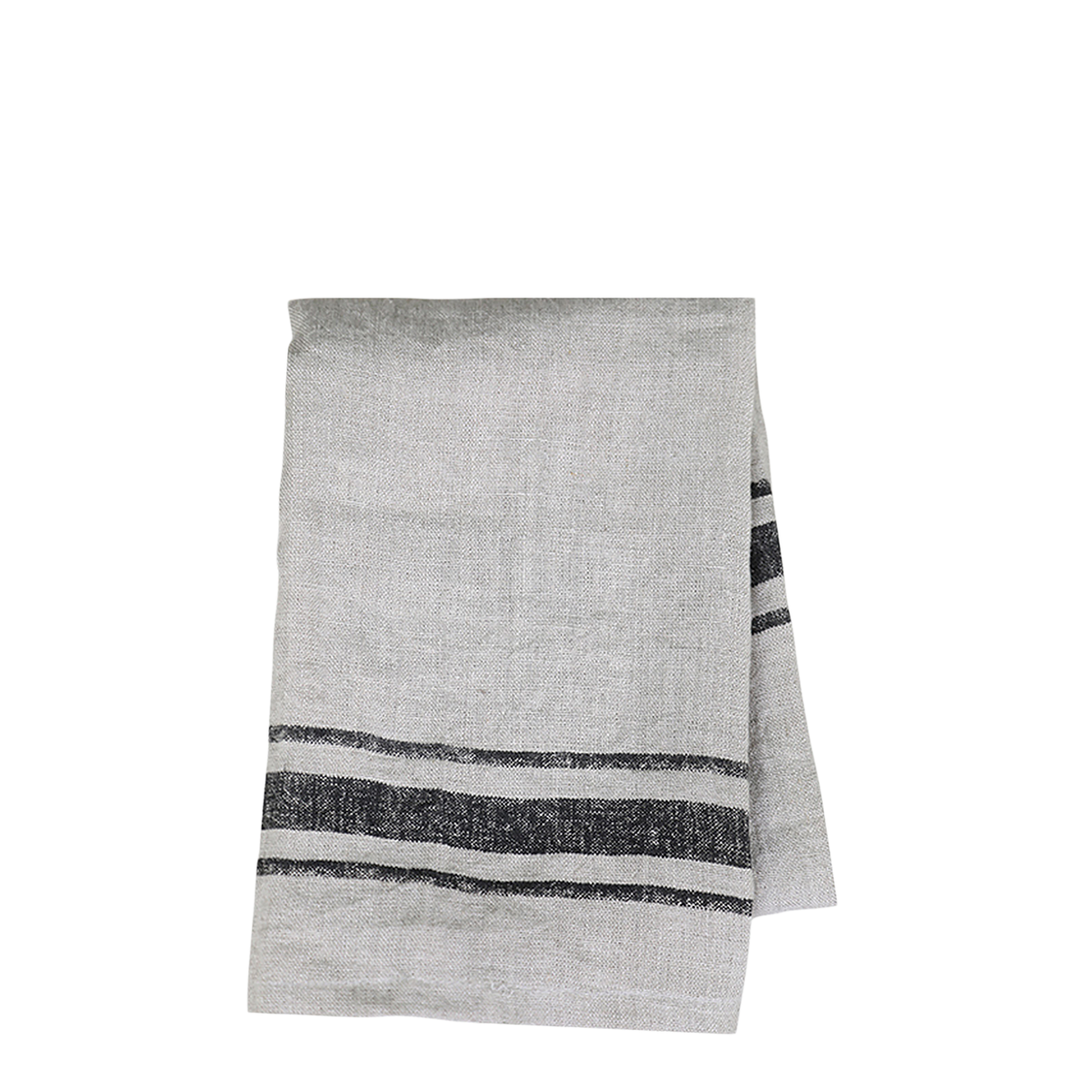 Tea Towel w. grain sack stripe Éternel L70/W50 cm linen