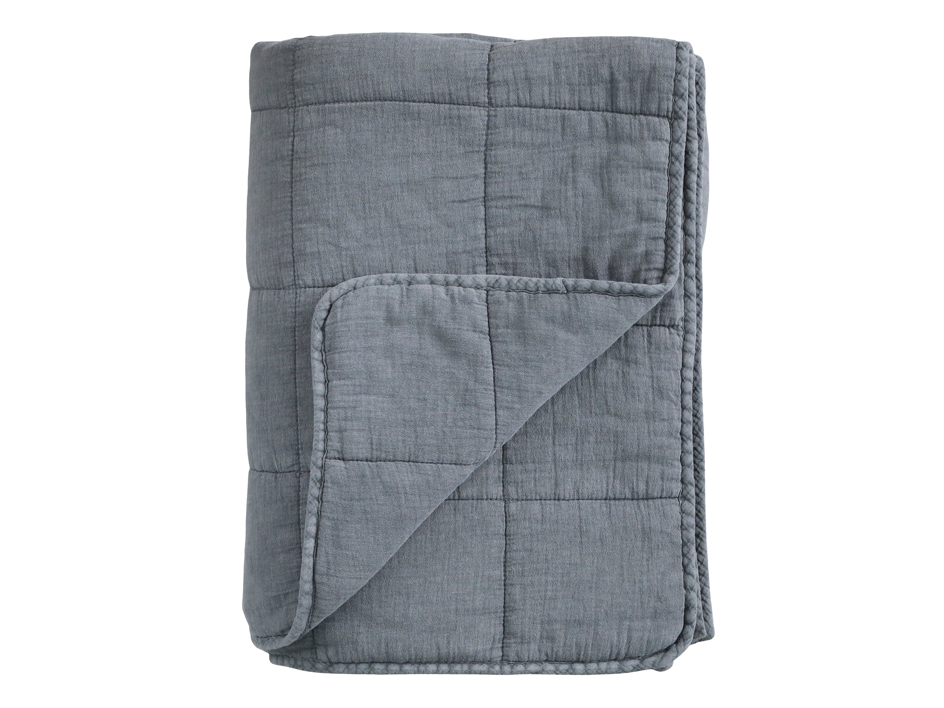 Vintage Quilt L180/W130 cm coal