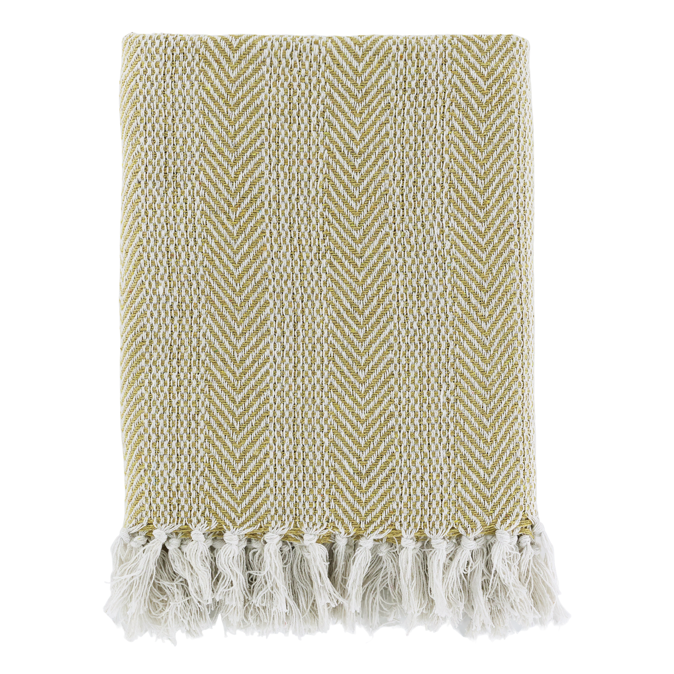 Aix Throw of surplus yarn L155/W130 cm honey