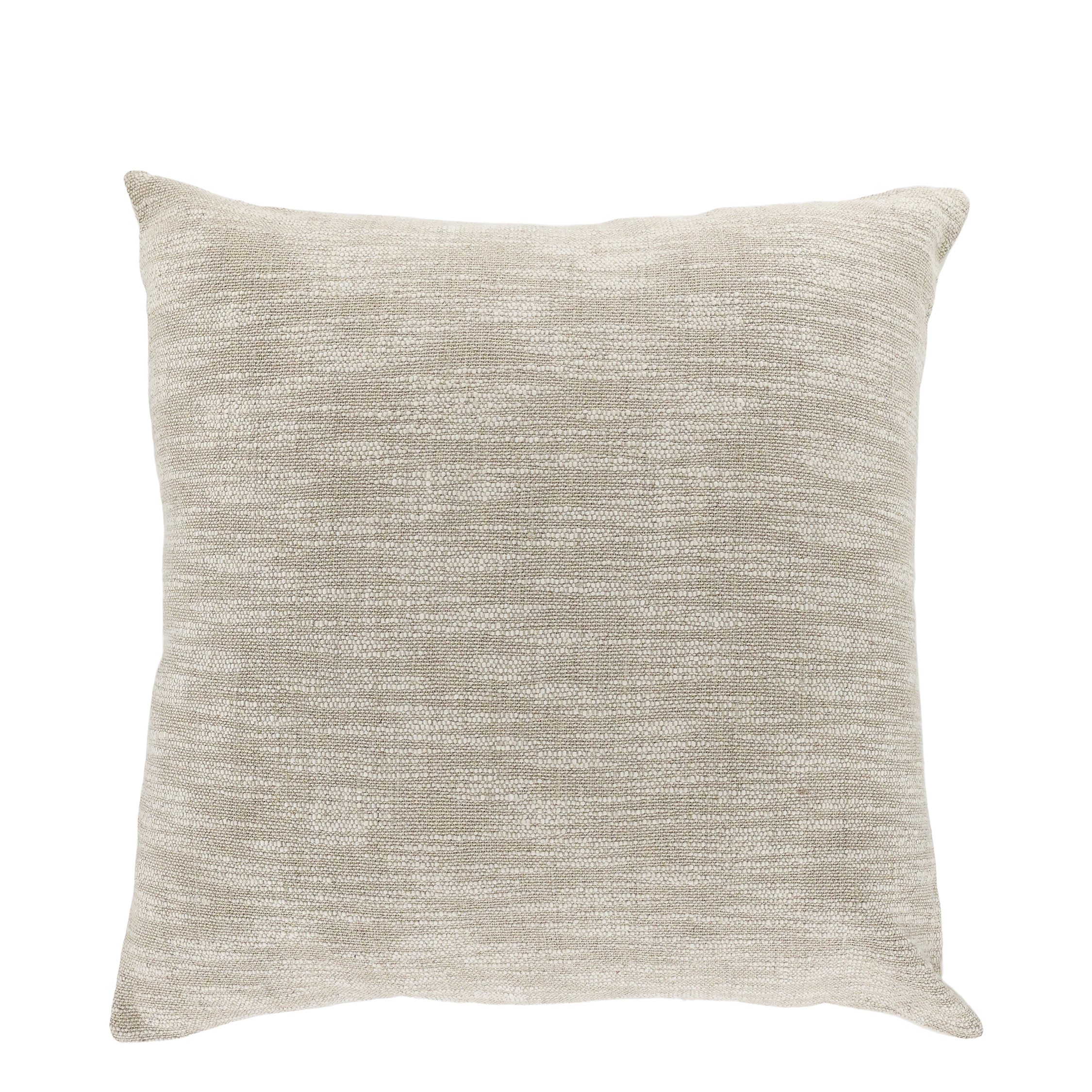Kissenbezug Aix aus Hanf, 45 cm x 45 cm, Creme