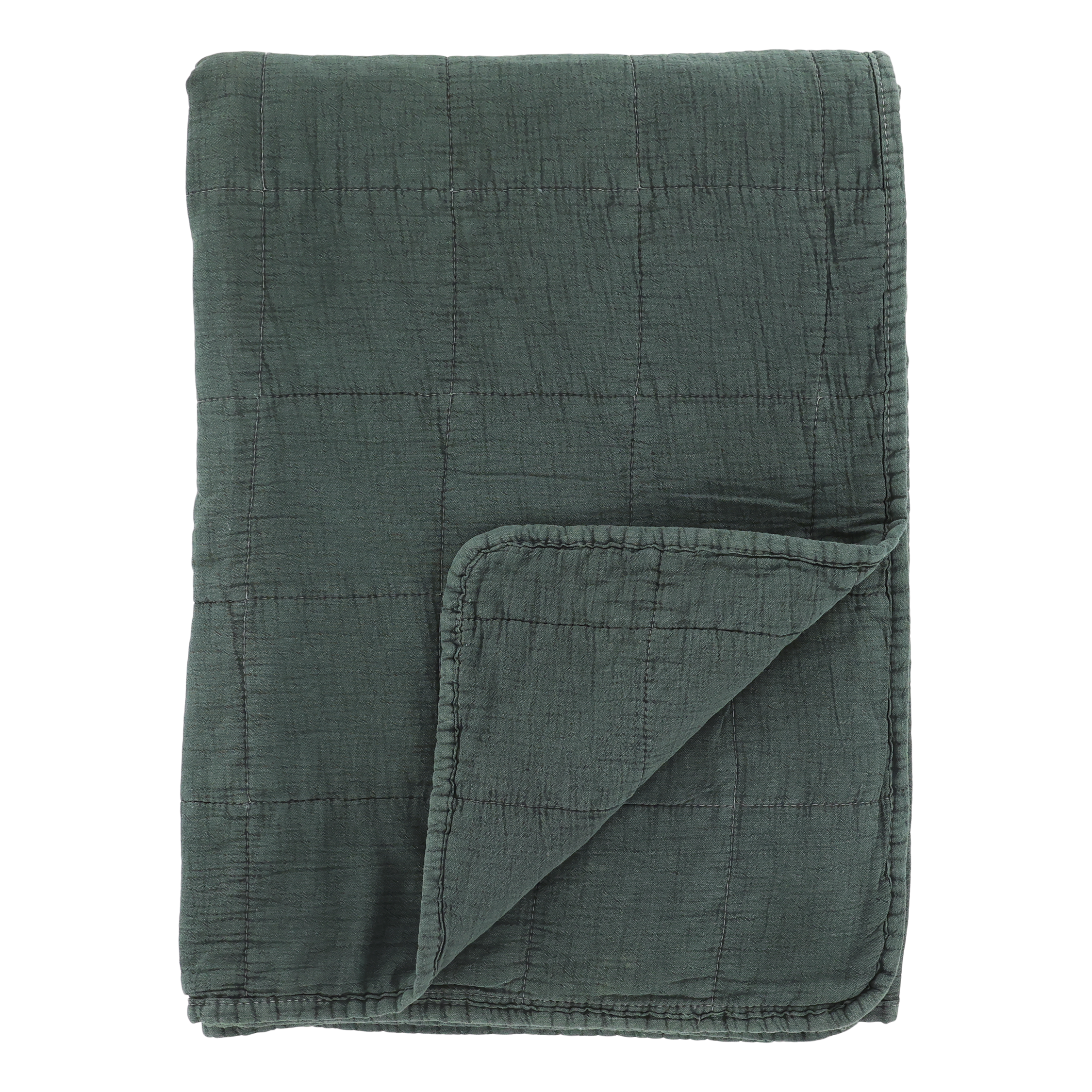 Quilt Aix Vintage in Forest Green, 180 cm lang