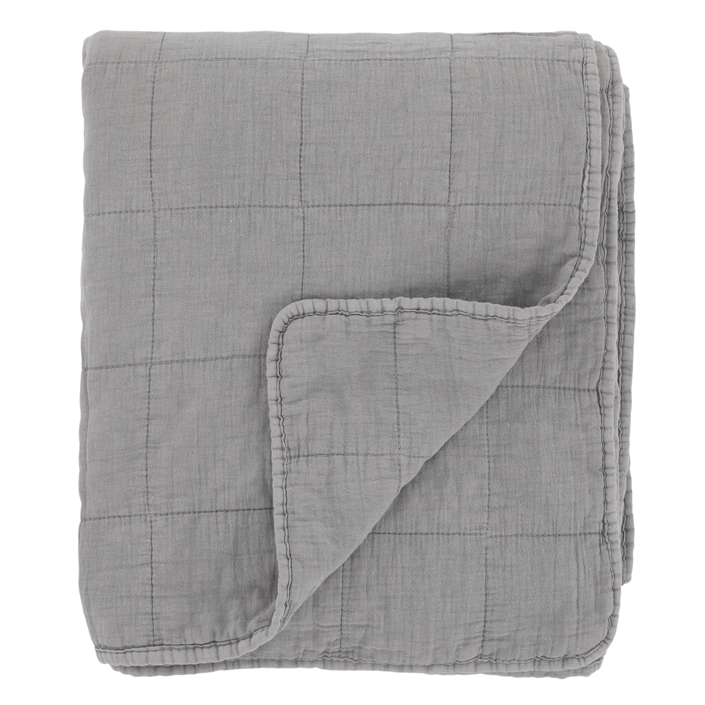 Quilt Aix Vintage in Französisch Grau, 180 cm lang