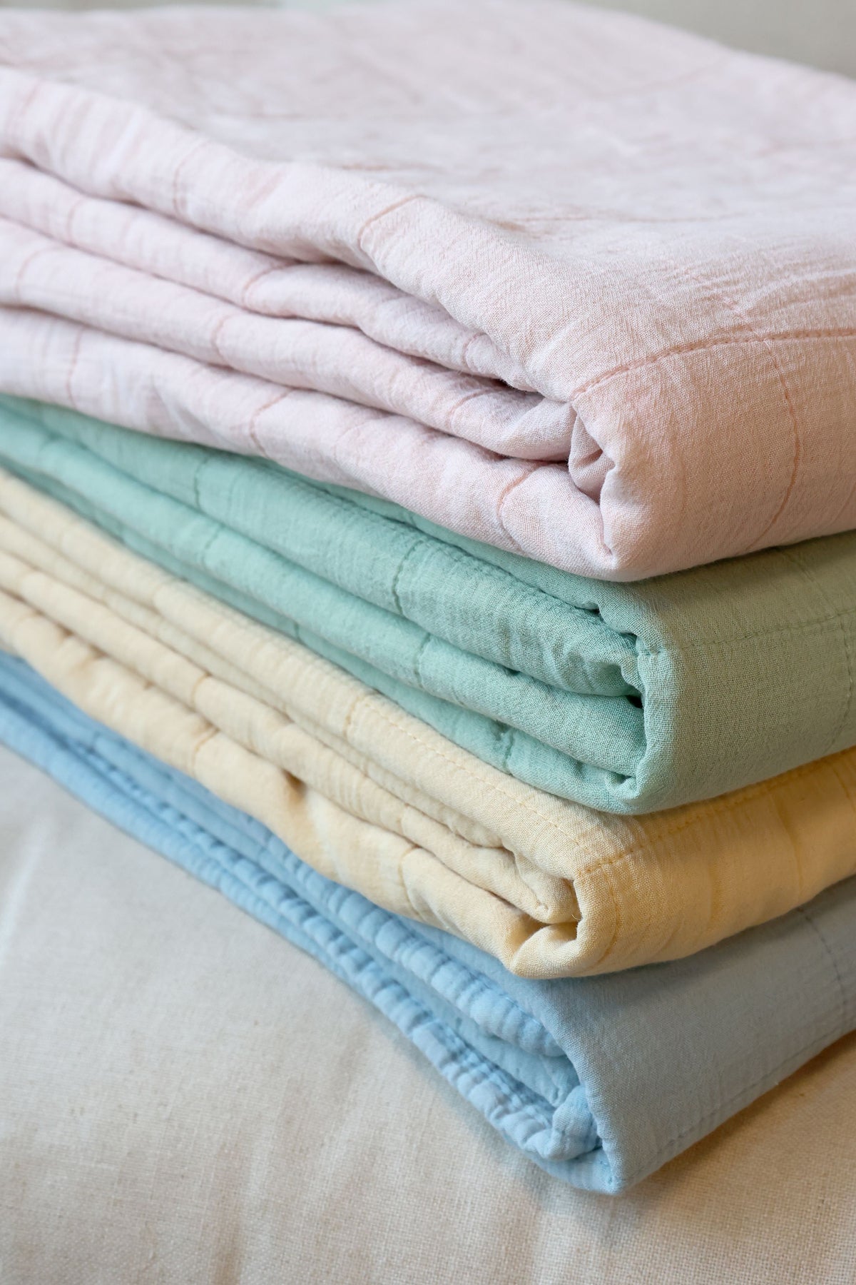Quilt Aix Vintage in Melon, 180 cm lang