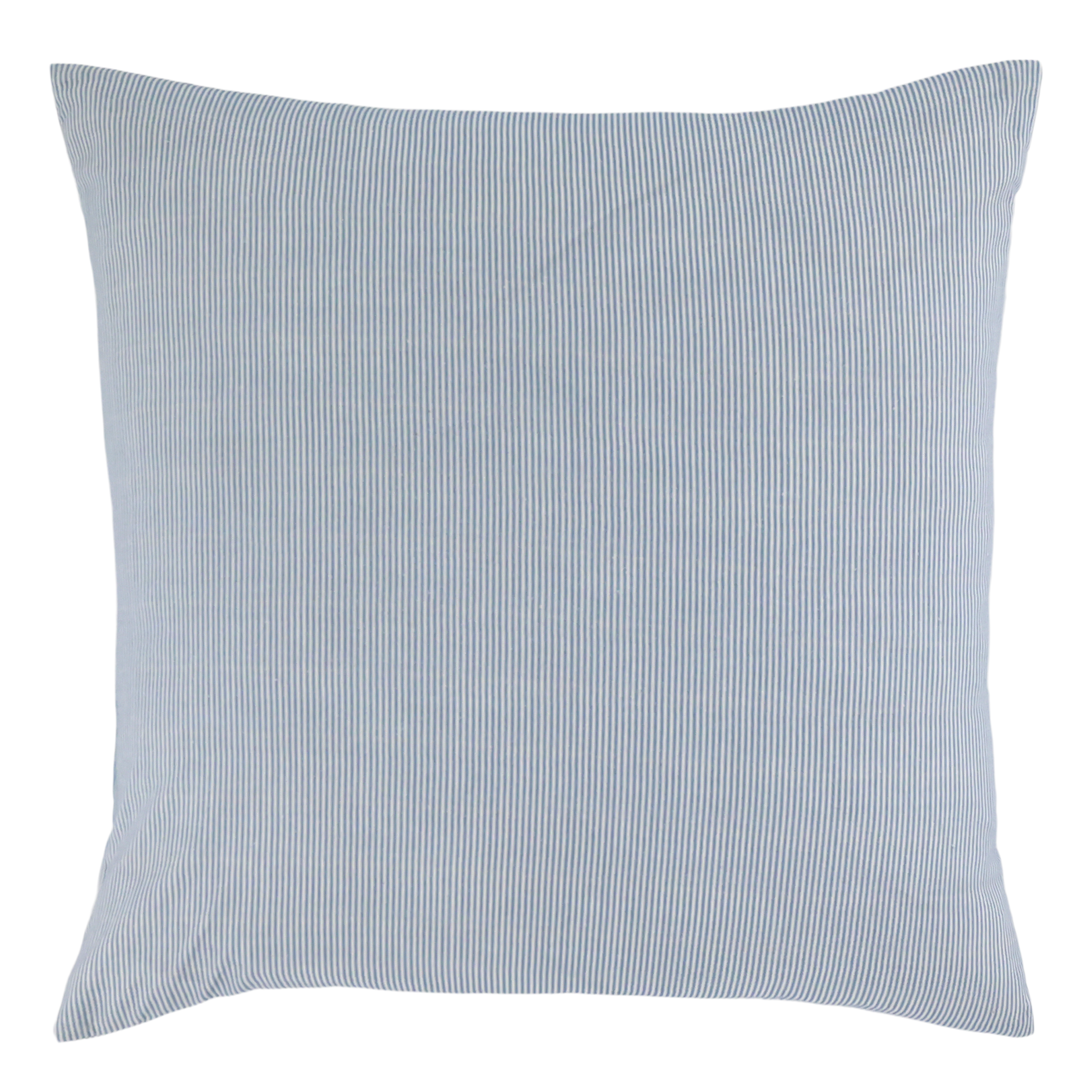 Aix Pillowcase w. milk boy stripes L50/W50 cm sky blue & white