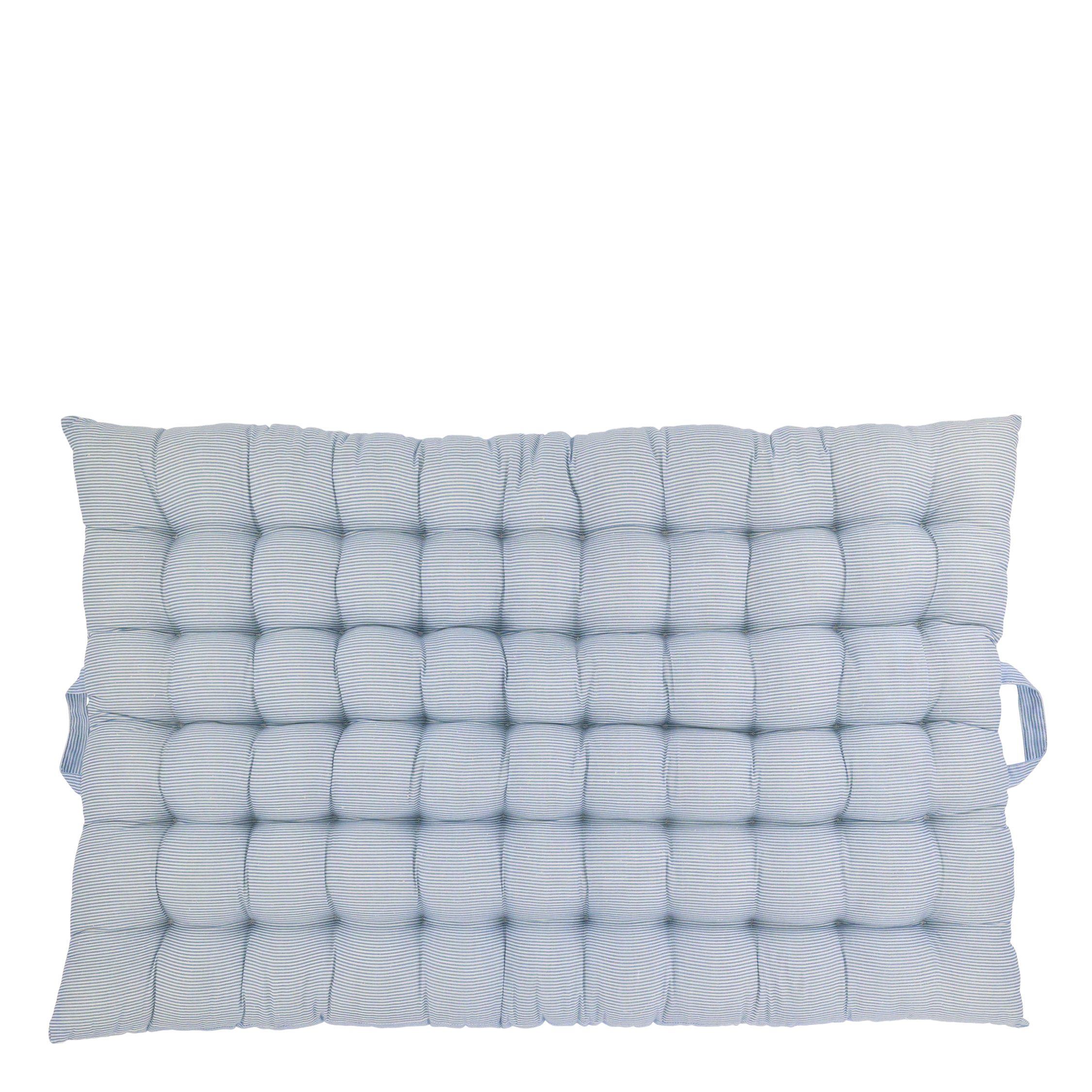 Aix Mattress w. milk boy stripes L100/W60 cm sky blue & white