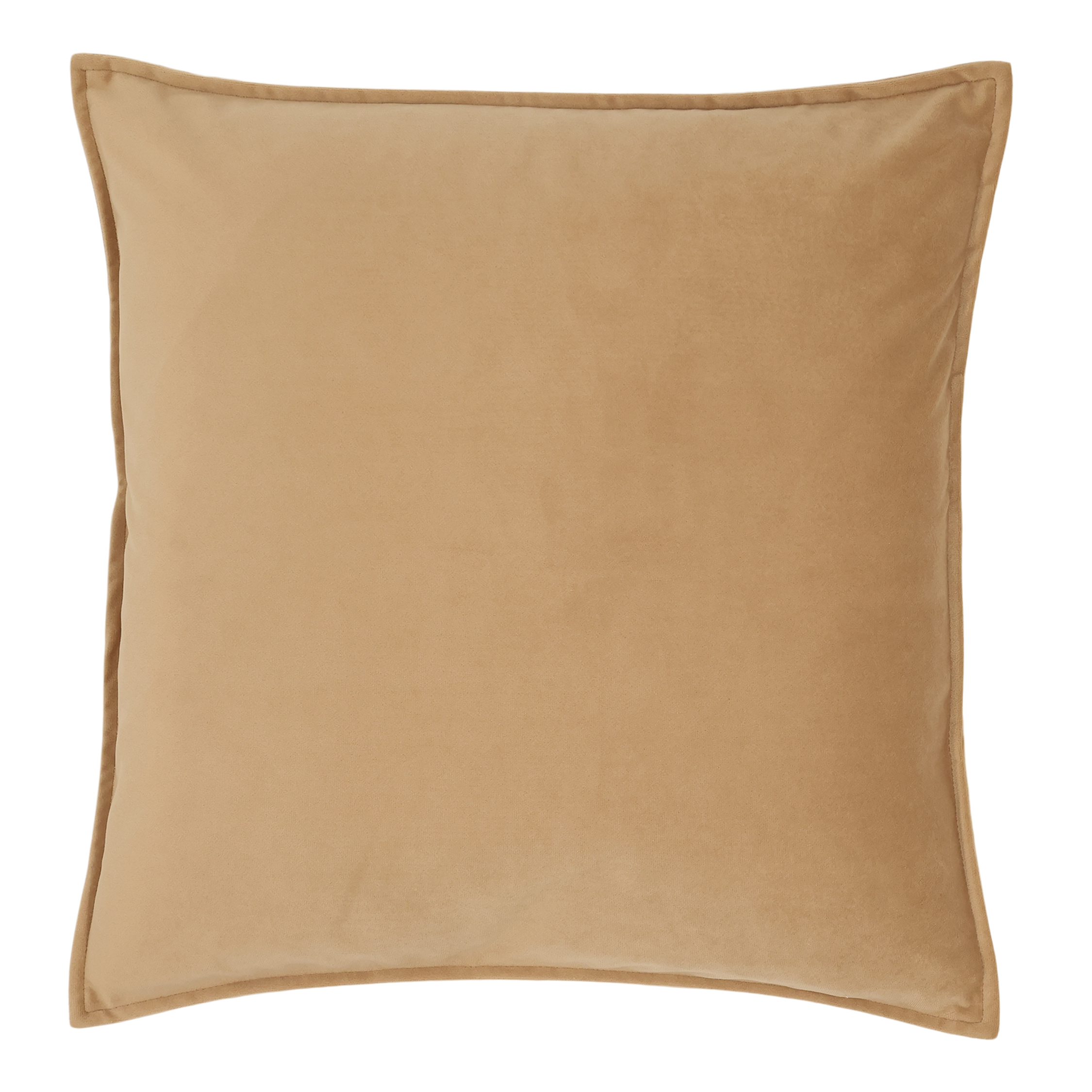 Kissenbezug 50x50 cm Honig – Weicher Velours