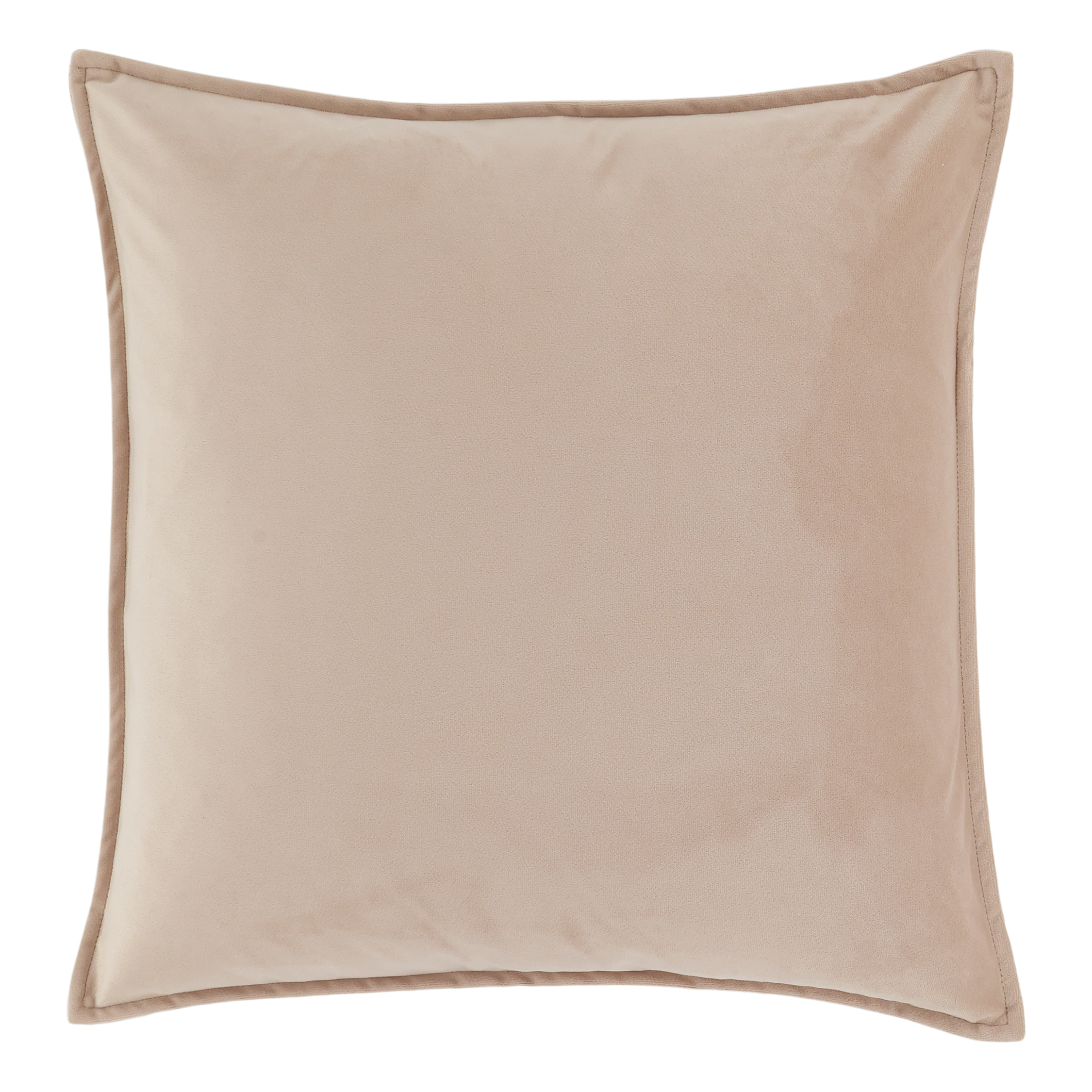Aix Pillowcase in velour L50/W50 cm dusty rose