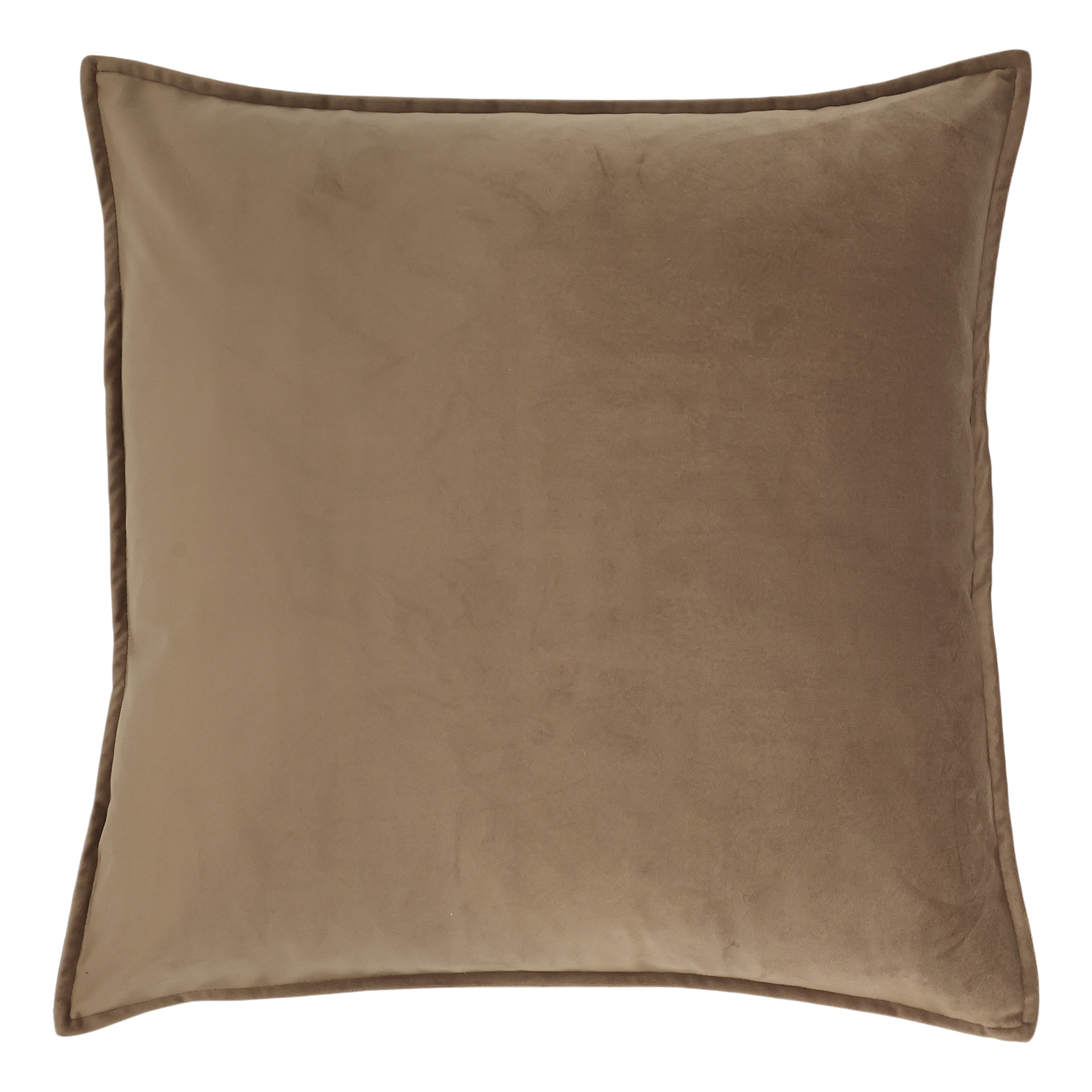 Aix Pillowcase in velour L50/W50 cm nougat