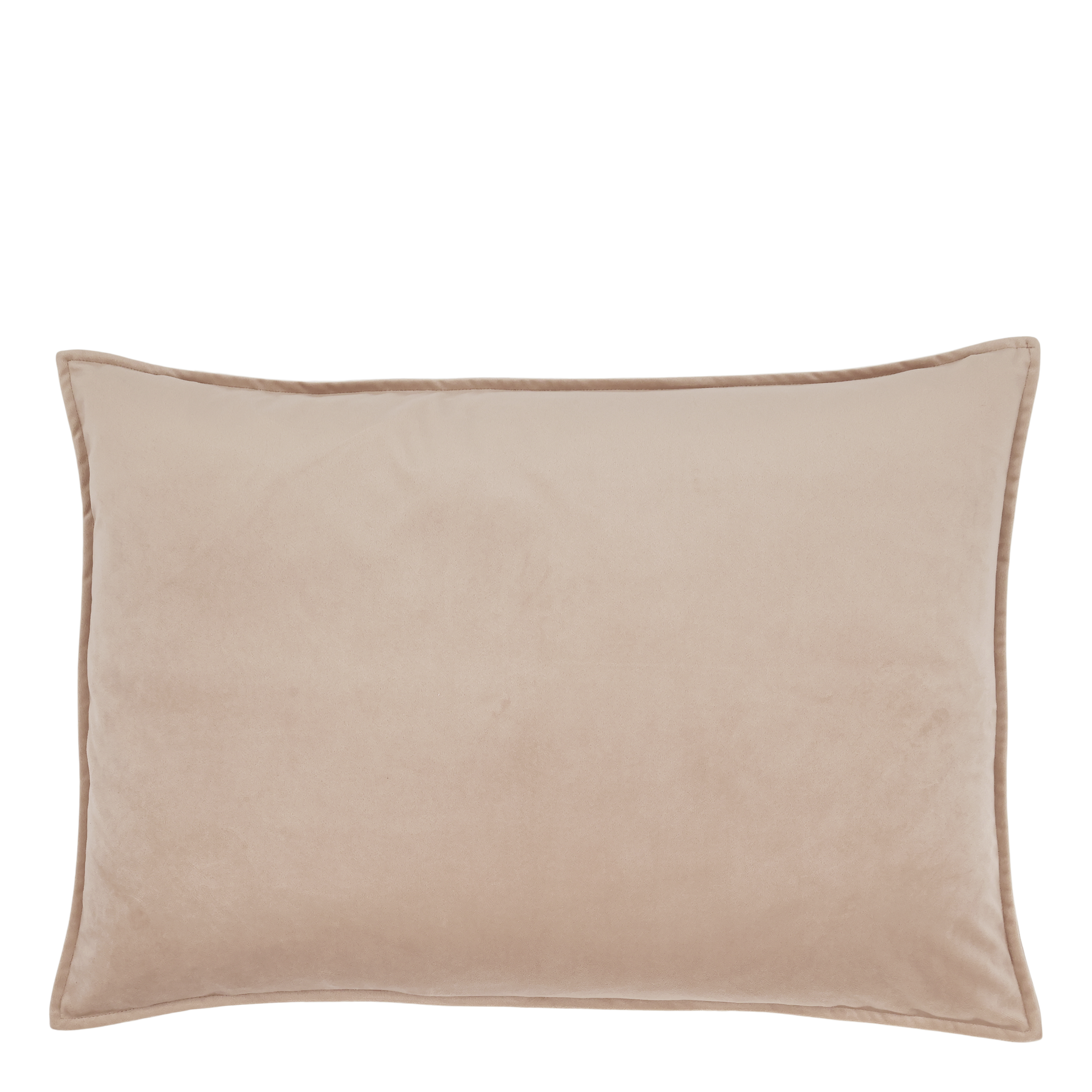Aix Pillowcase in velour L70/W50 cm dusty rose