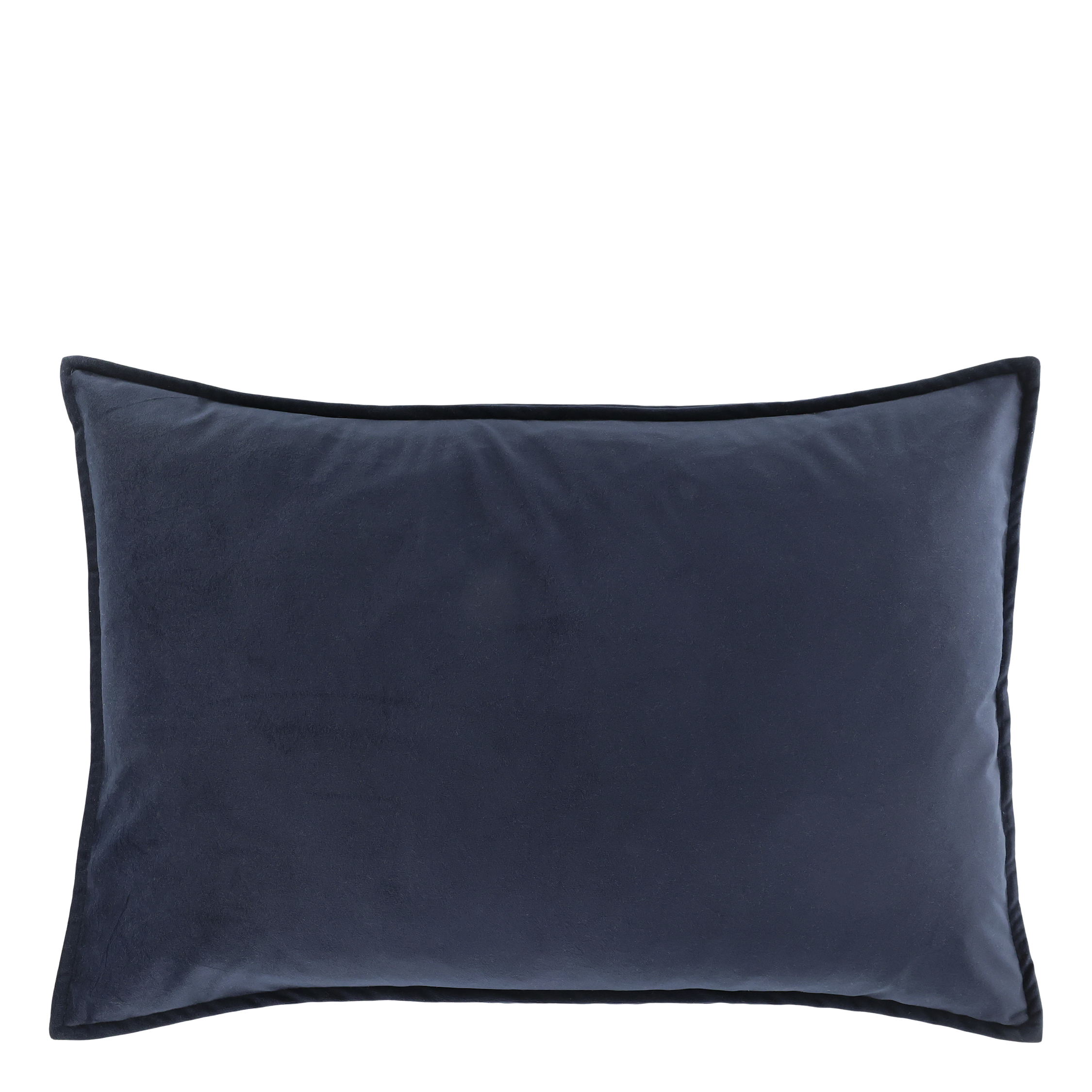 Aix Pillowcase in velour L70/W50 cm indigo blue