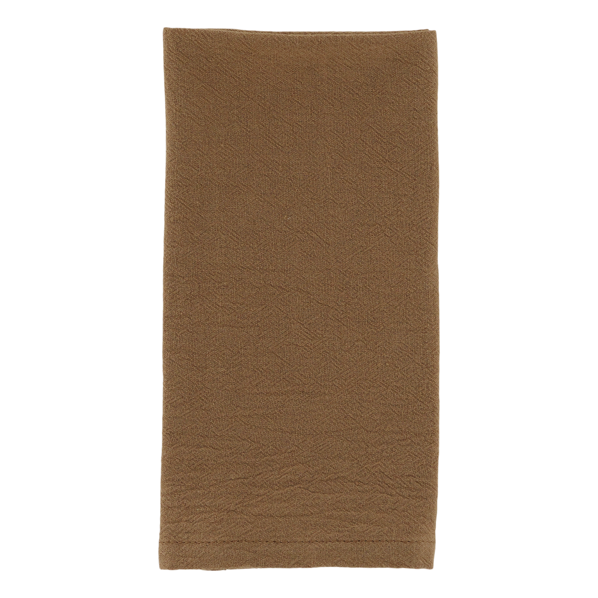 Aix Stoffserviette für die Küche, 40 cm x 40 cm, Cognac