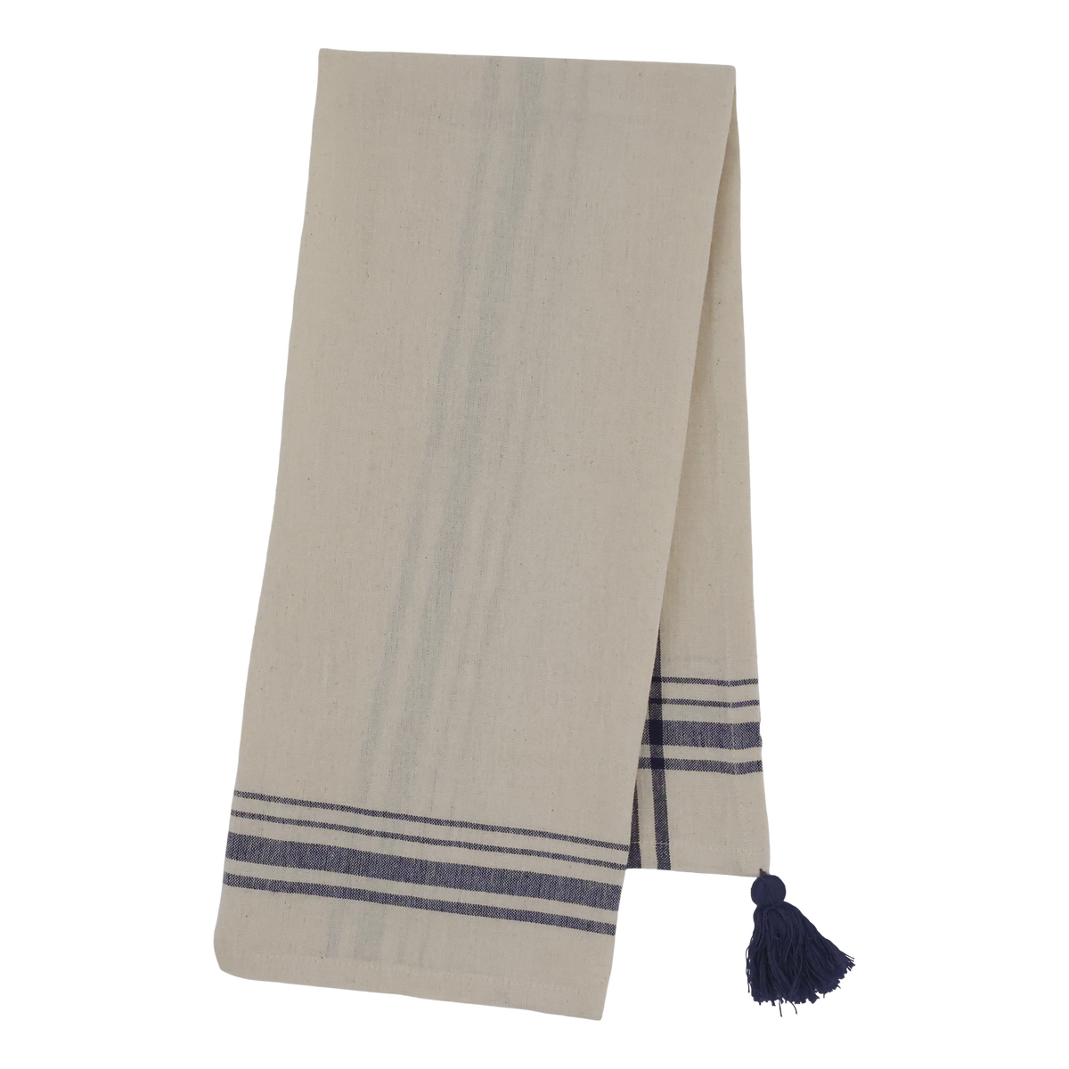 Geschirrtuch Küche Karo ocean und creme 70 cm lang