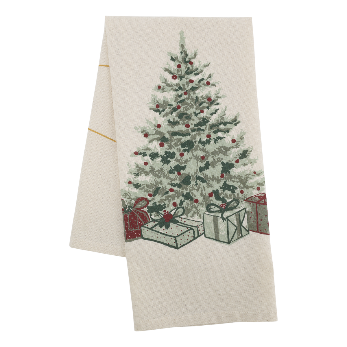 Weihnachtsbaum Geschirrtuch, 50 x 70 cm, leinen