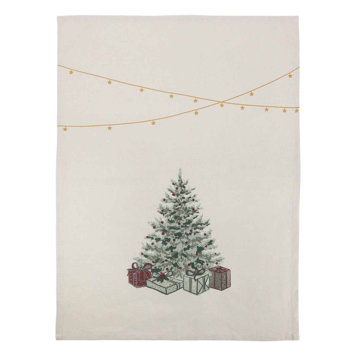 Weihnachtsbaum Geschirrtuch, 50 x 70 cm, leinen