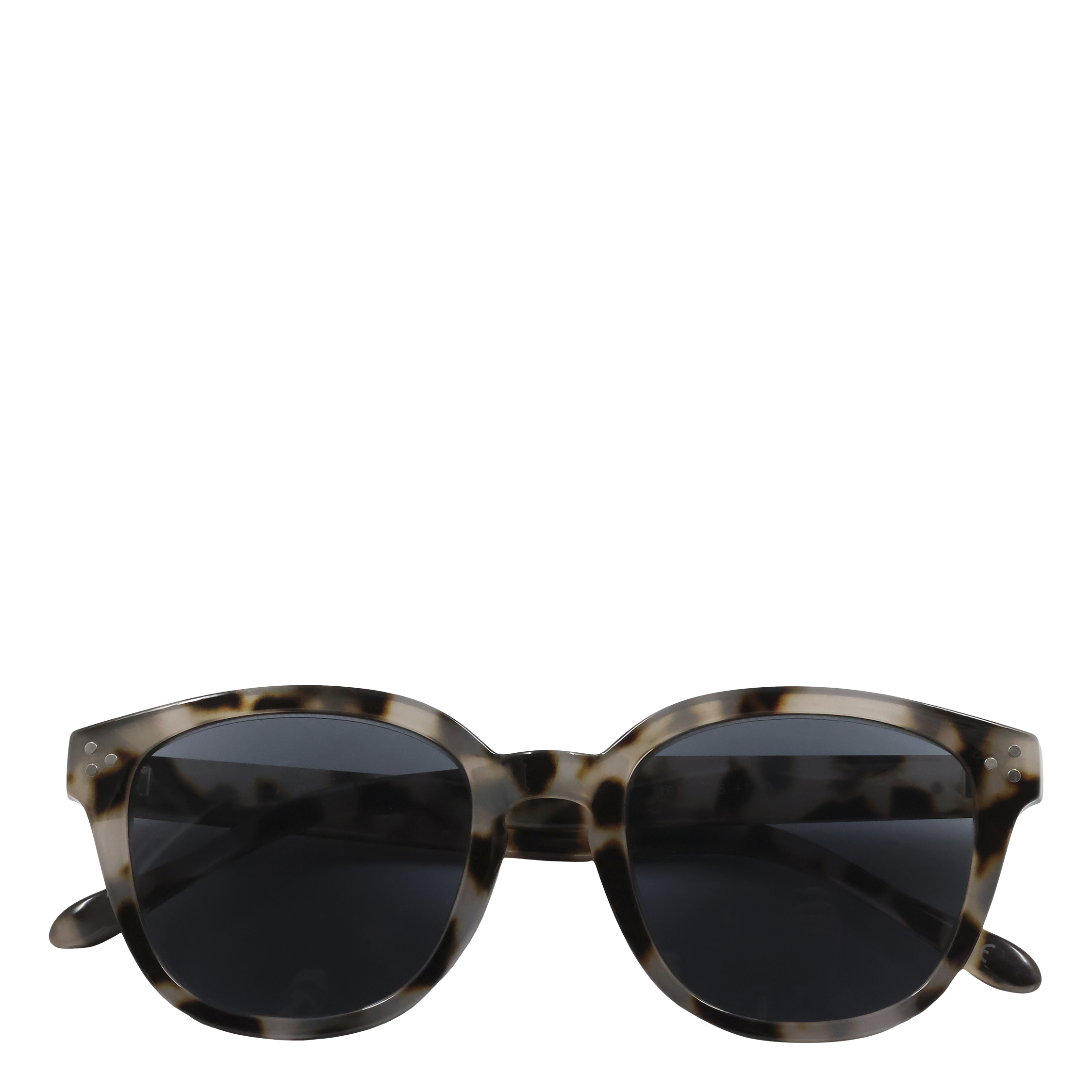 Sunglasses w. leopard pattern incl. case Assorted prescriptions grey and black