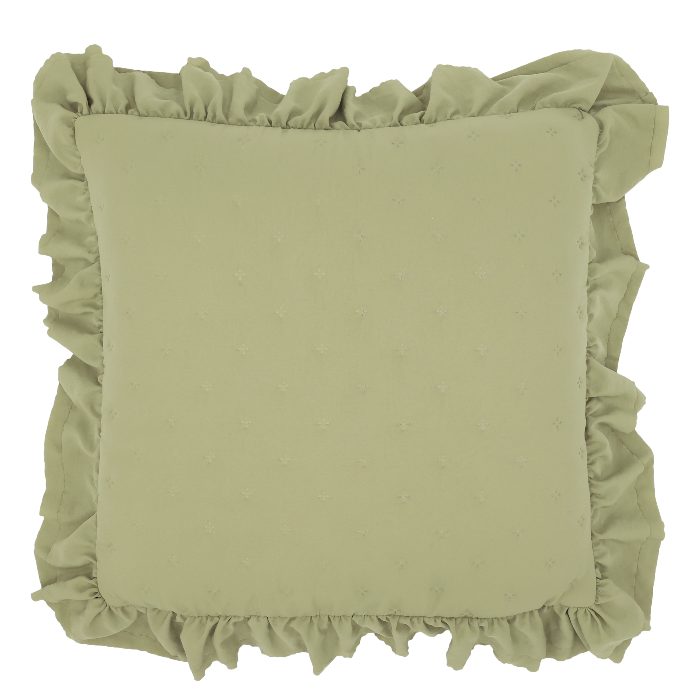 Kissenbezug 50x50 cm aus Polyester – weiches Landhauskissen