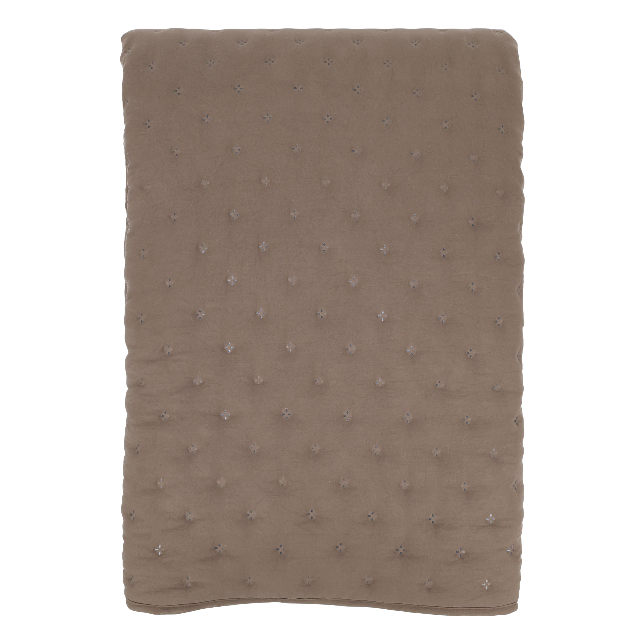 Aix Soft Quilt Bedspread L260/W240 cm walnut