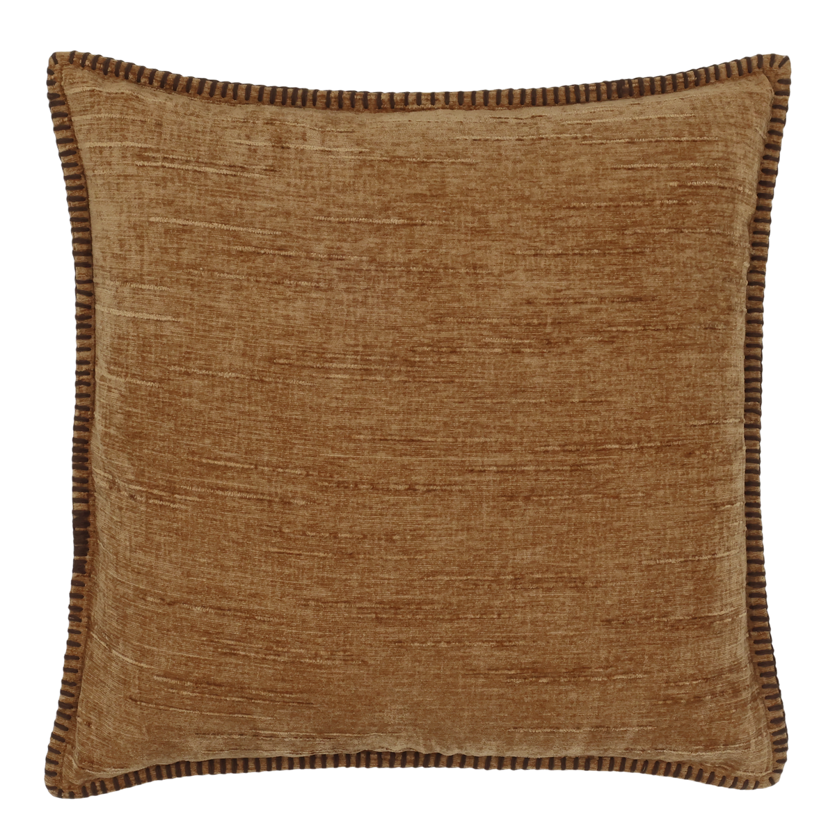 Kissenbezug 50x50 cm Chenille mit Schweizer Kante