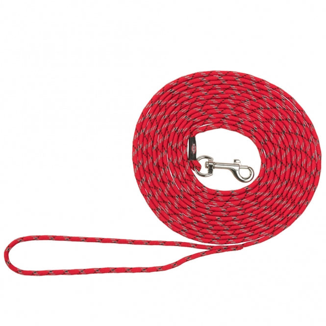 Trixie Junior Welpen-Schleppleine, rund - Rot