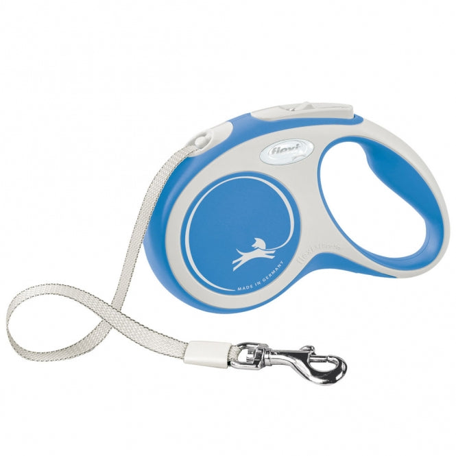 FLEXI Rollleine New COMFORT Gurt - 5m, bis 15kg