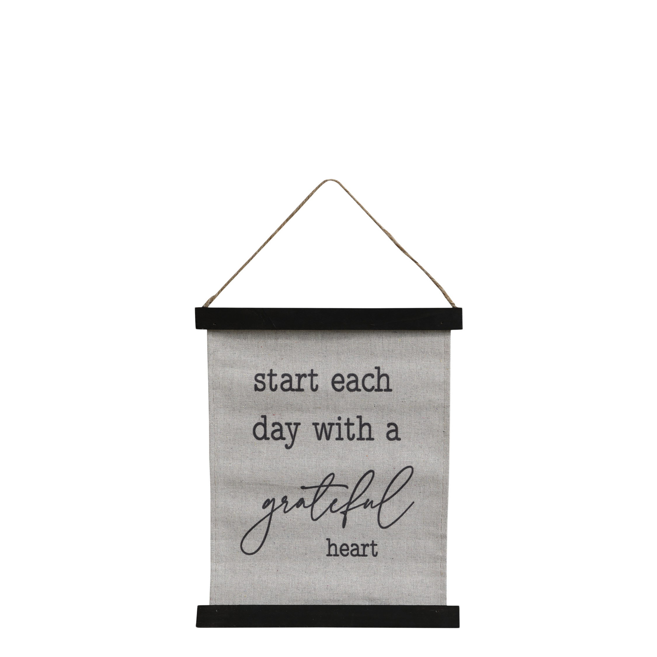 Leinwandbild mit Text, 30 cm hoch, 22 cm lang