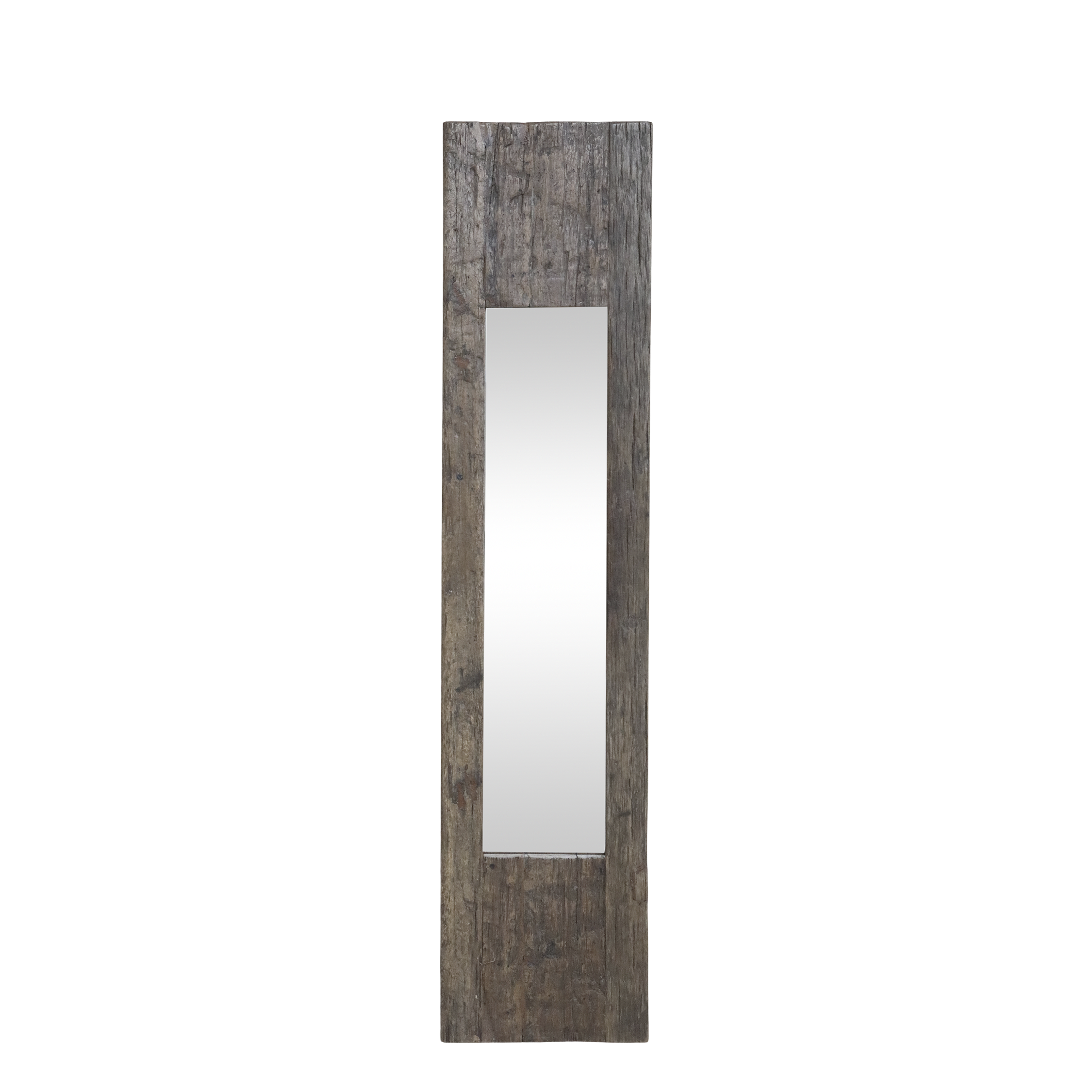 Grimaud Spiegel aus Recyclingholz, 147 cm hoch, natur