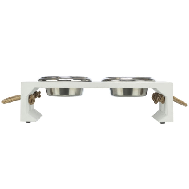 Trixie BE NORDIC Napf-Set, MDF/Edelstahl - 2 ×