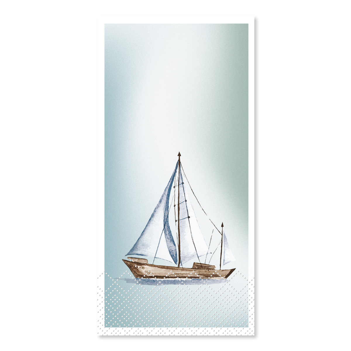 Servietten mit Schiff, 3-lagig, 40x40 cm