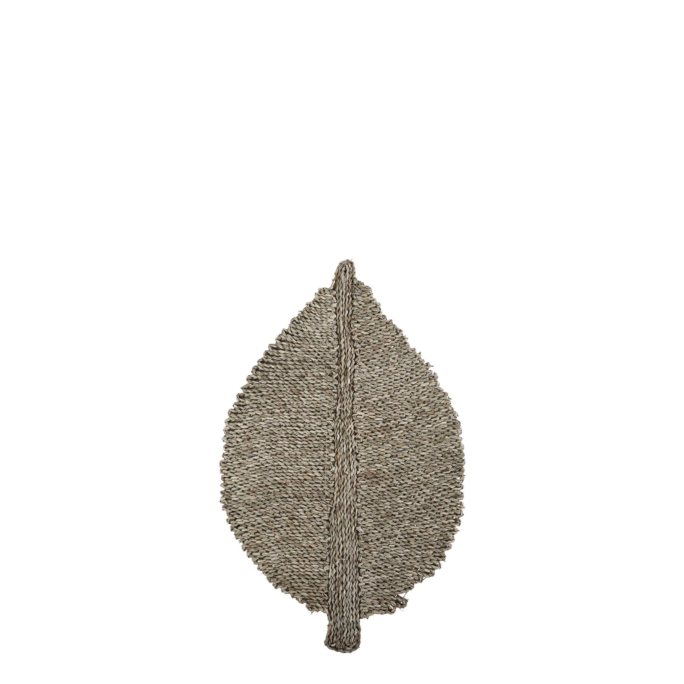 Mat Leaf of seagrass L75/W50 cm nature