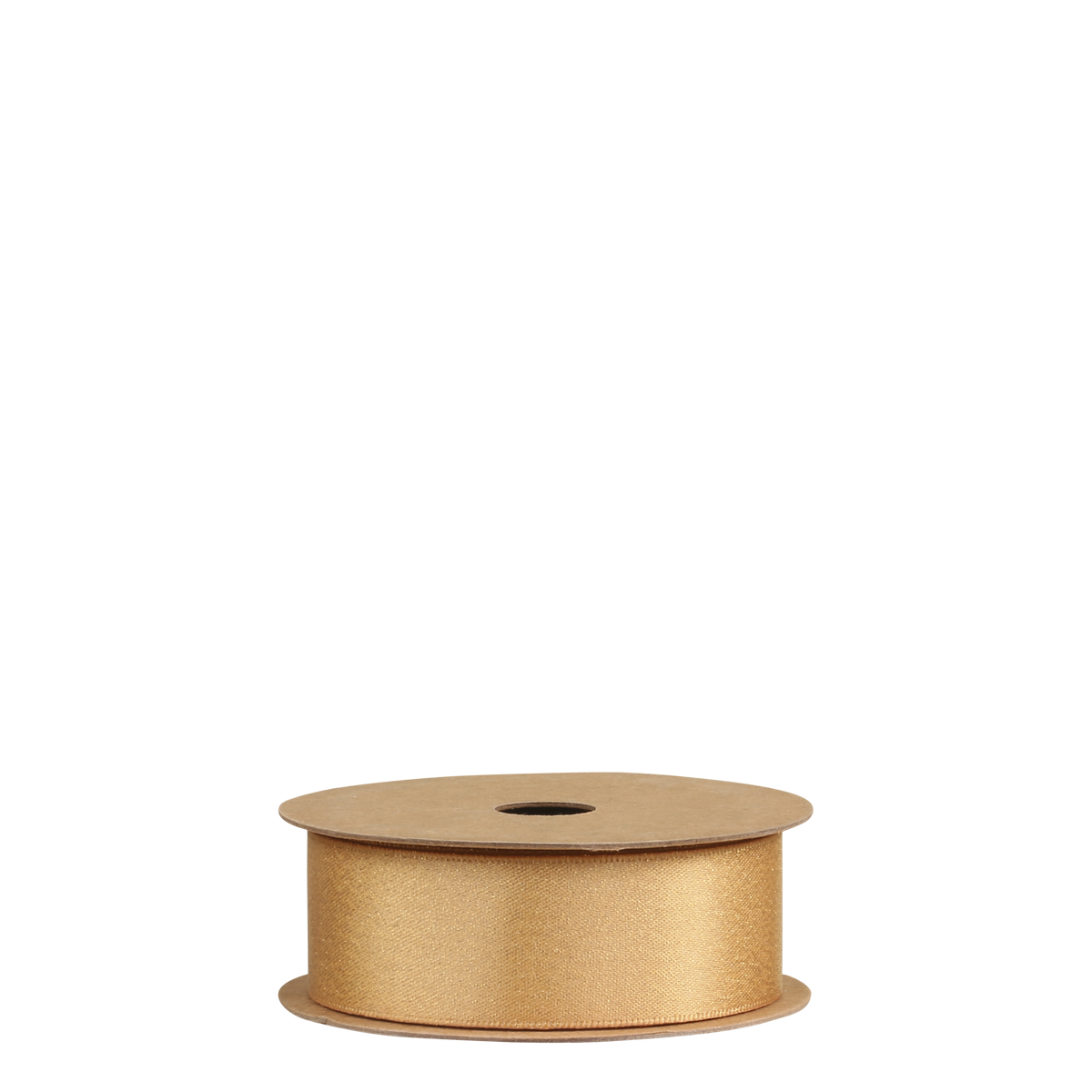 Glitzerband aus Polyester, 5 m x 25 mm, Karamel