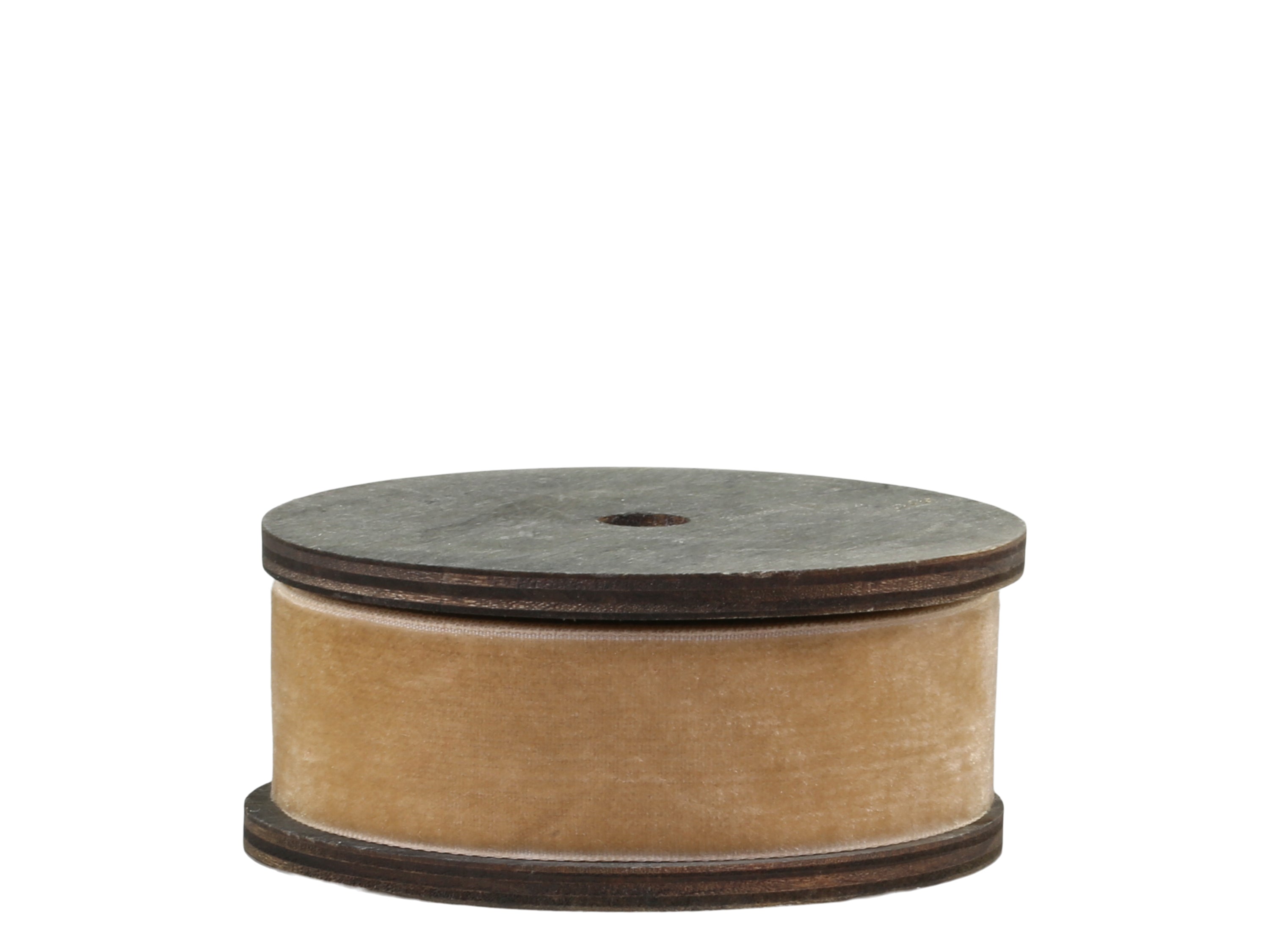 Velour Ribbon L5 m caramel