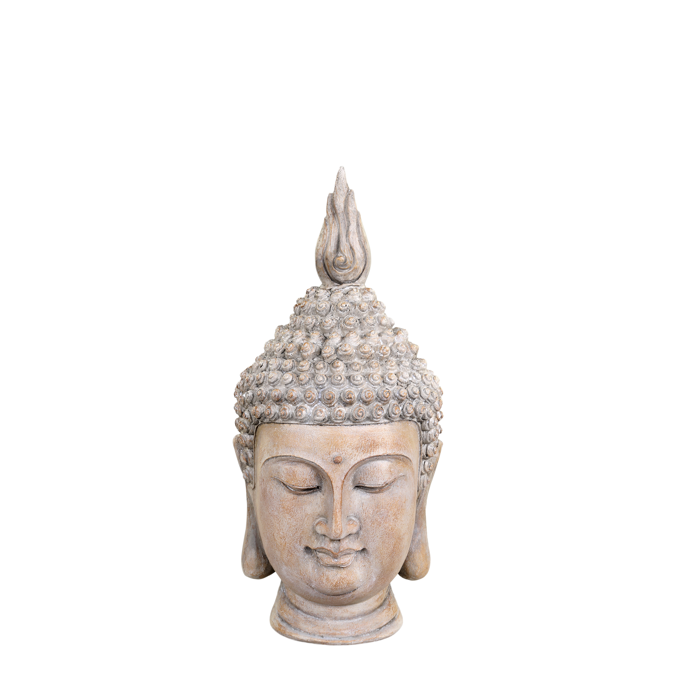 Buddha H28.5/L15/W11.5 cm latte