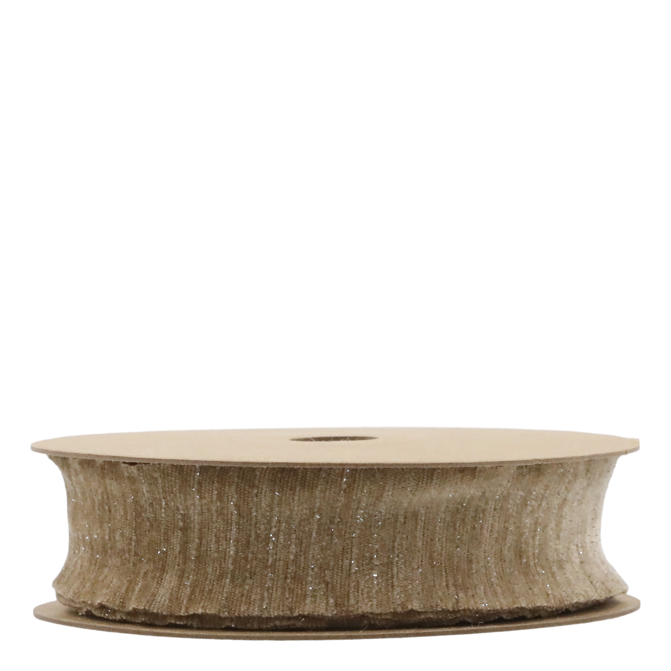 Band 5 m x 2,5 cm in Creme aus Polyester