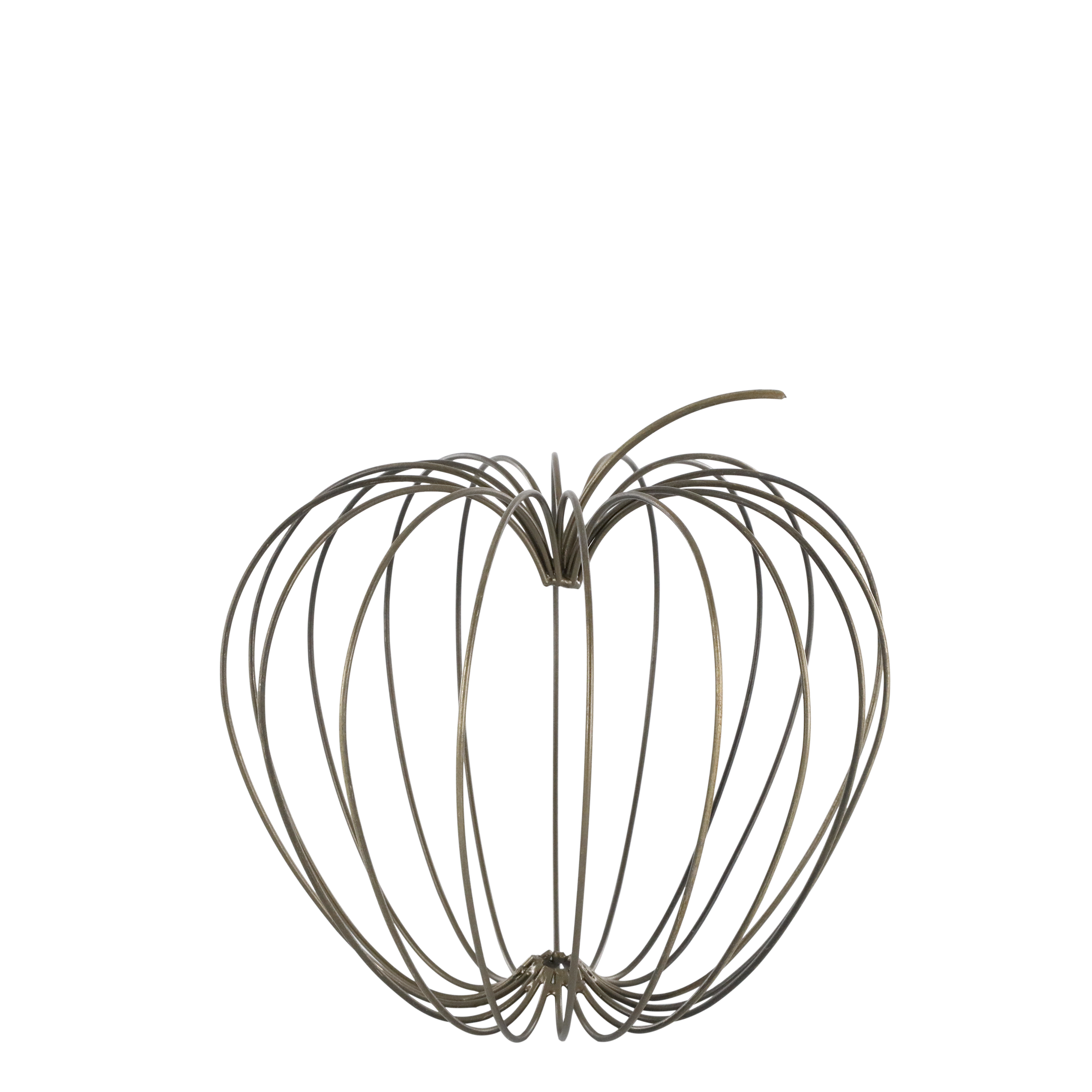 Fil de fer Pumpkin H17/D17 cm antique brass