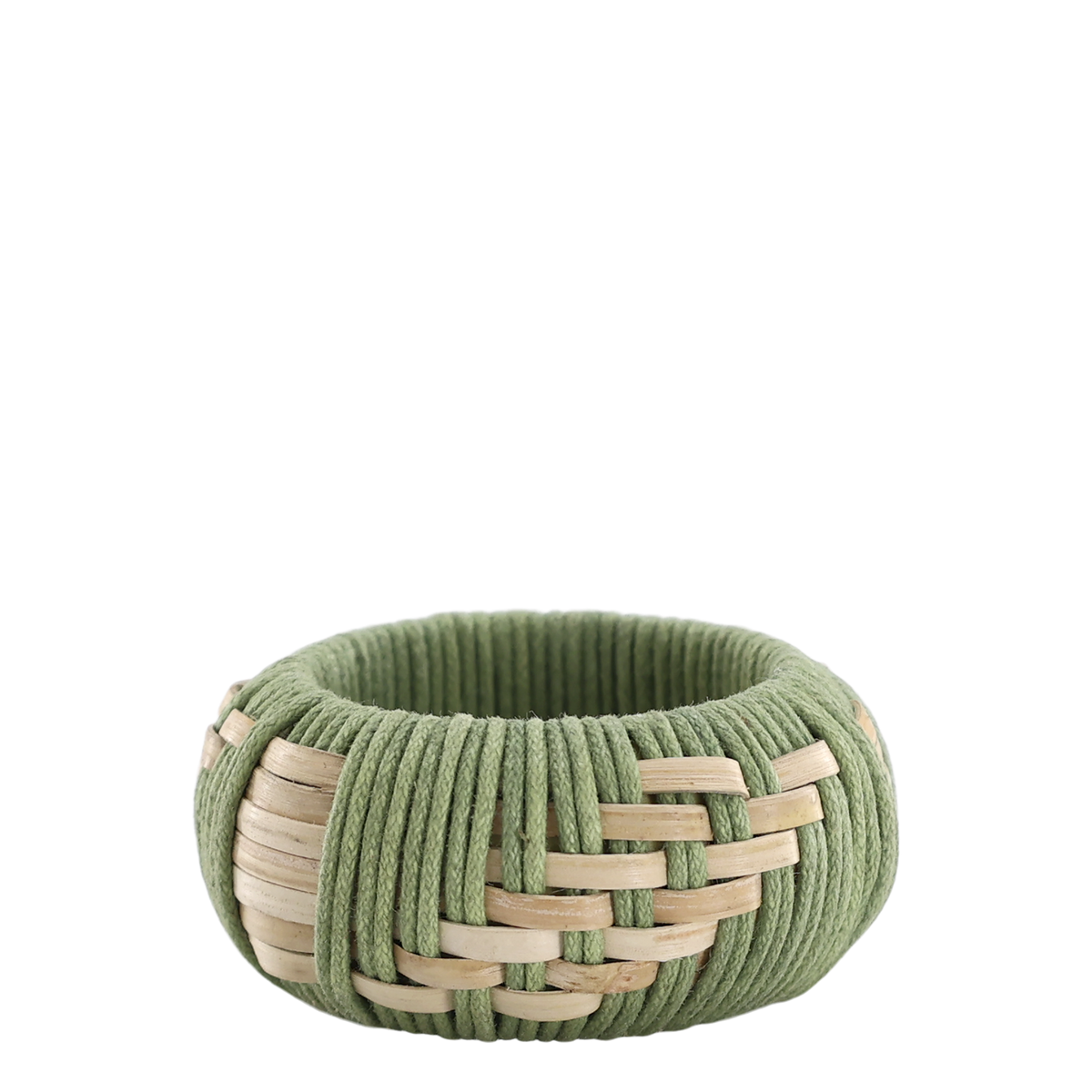 Serviettenring geflochten aus Jute, natur, 2,5 cm hoch