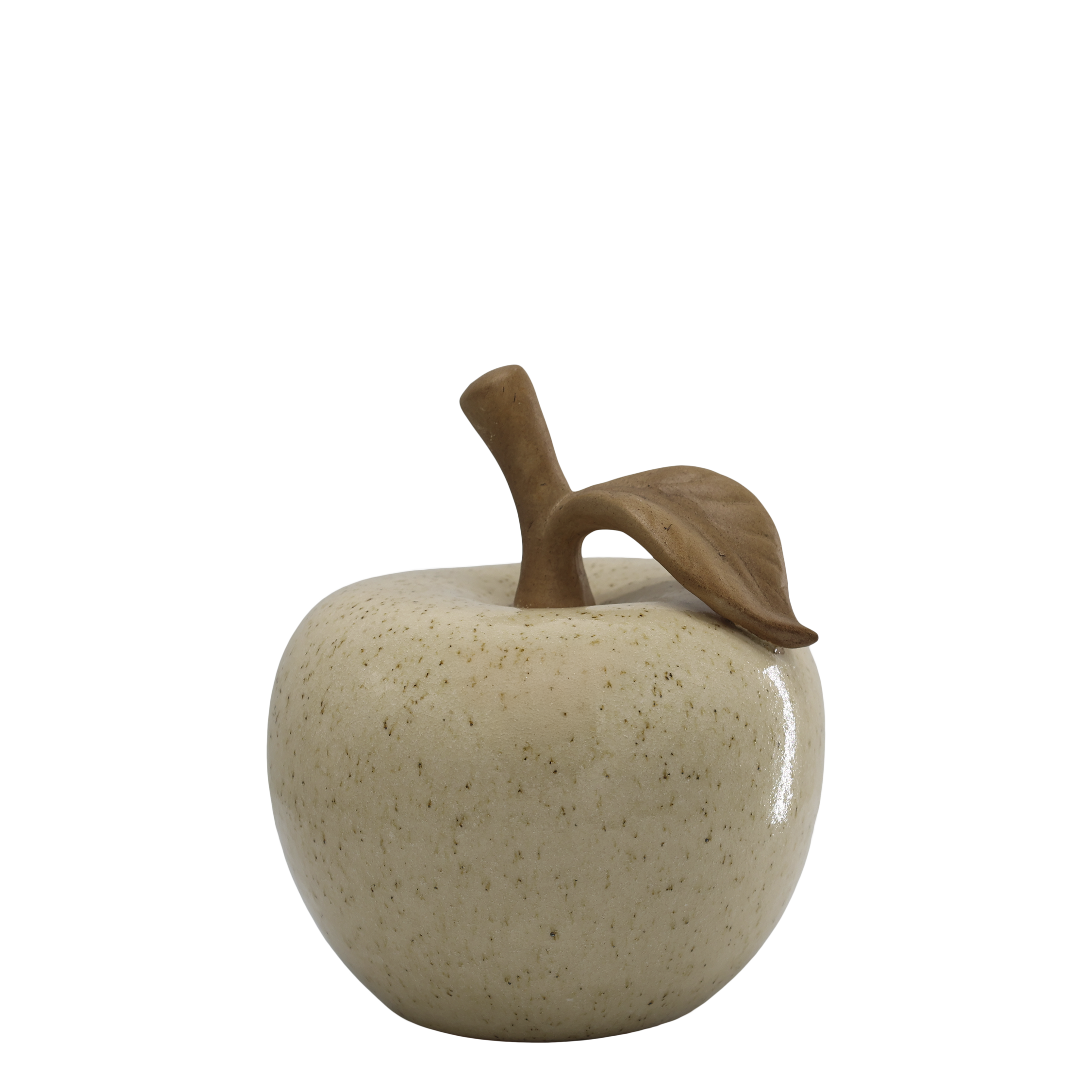 Apple for deco H16/D14 cm cream