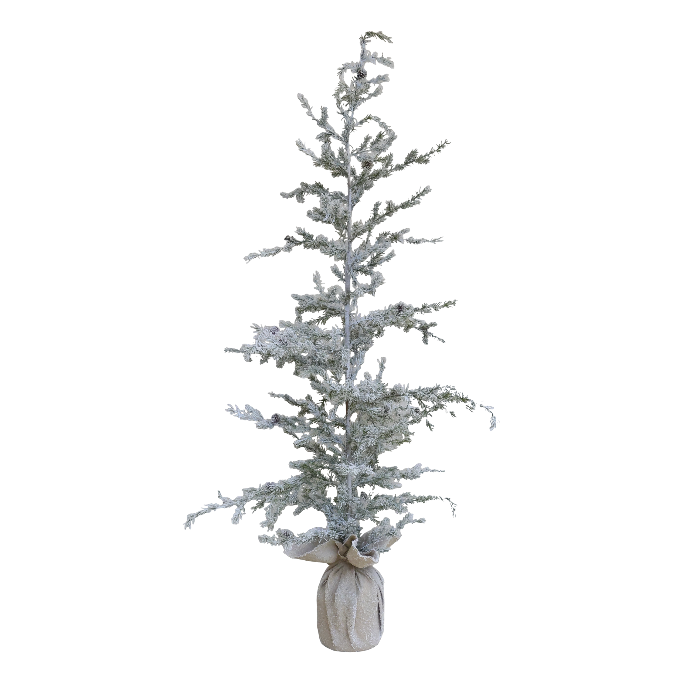 Kunst-Tannenbaum mit Schnee und Zapfen, 180 cm