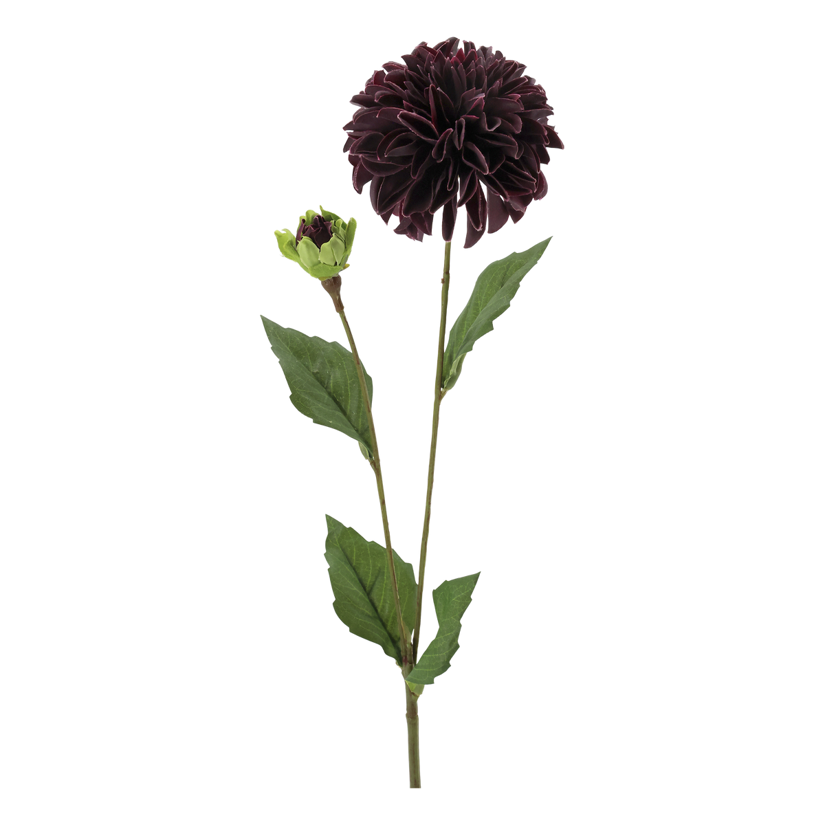 Dahlie Kunstblume bordeaux 44 cm