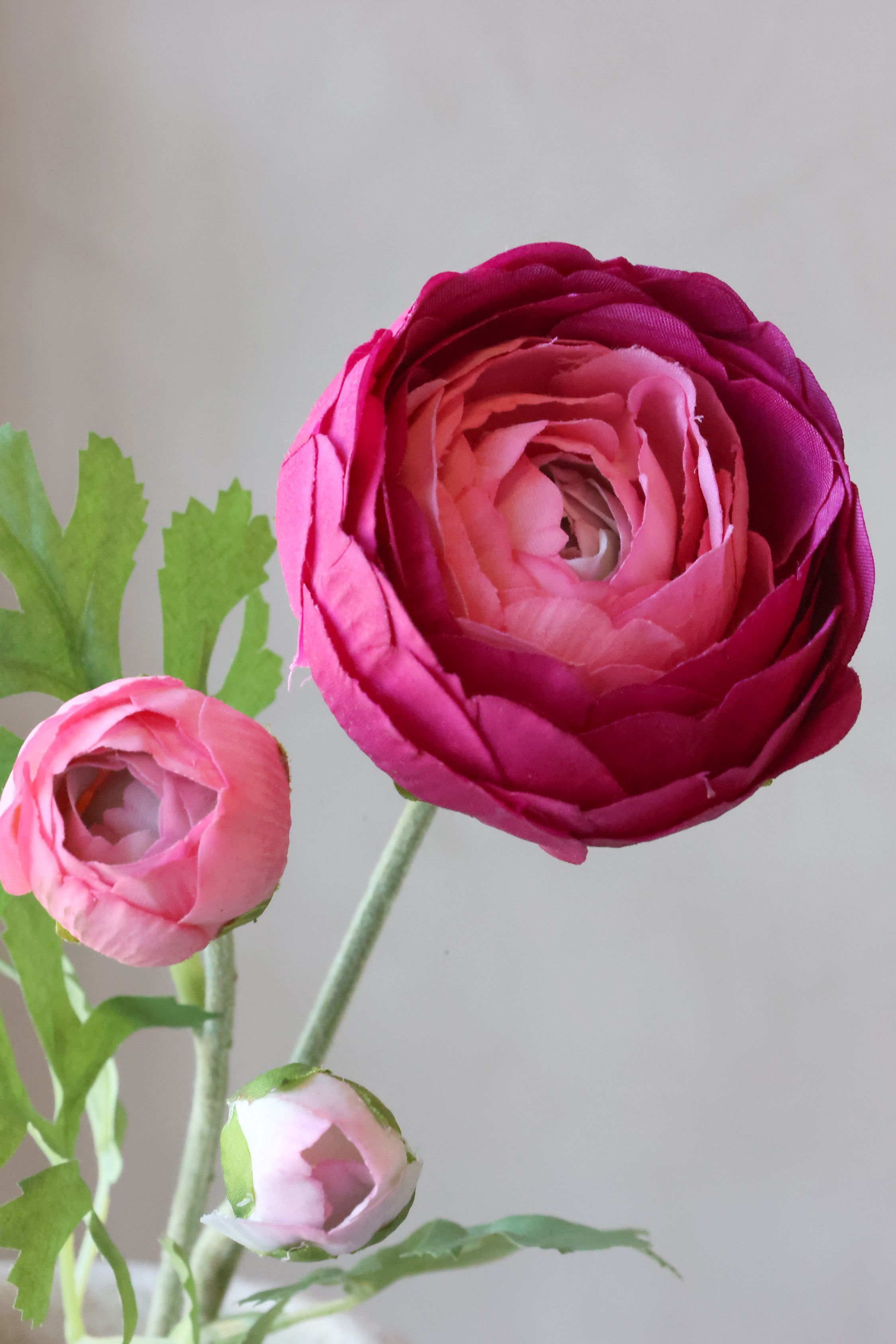 Kunstblume Butterblume in Dusty Pink, 52 cm