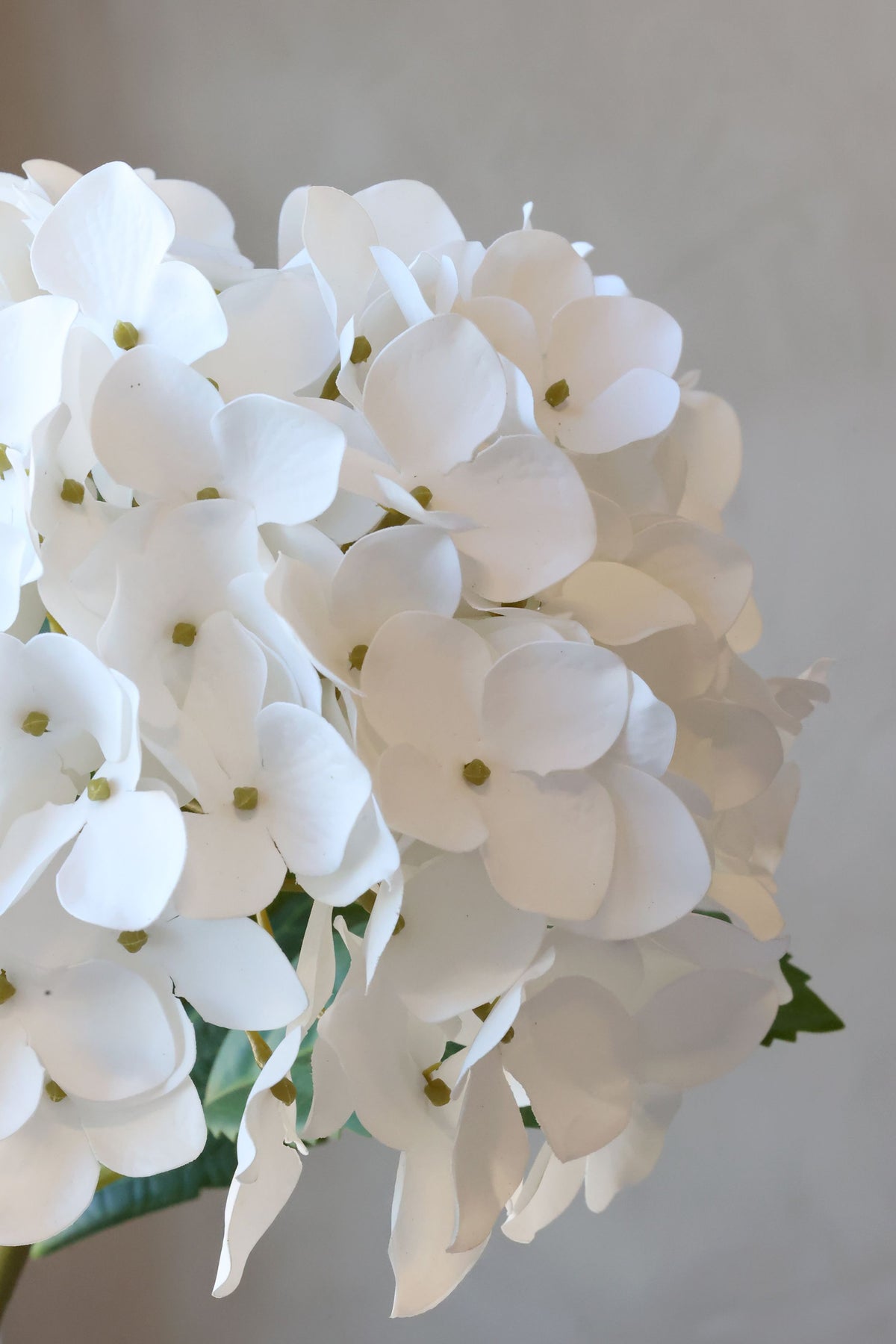 Kunstblume Hortensie weiß 65 cm