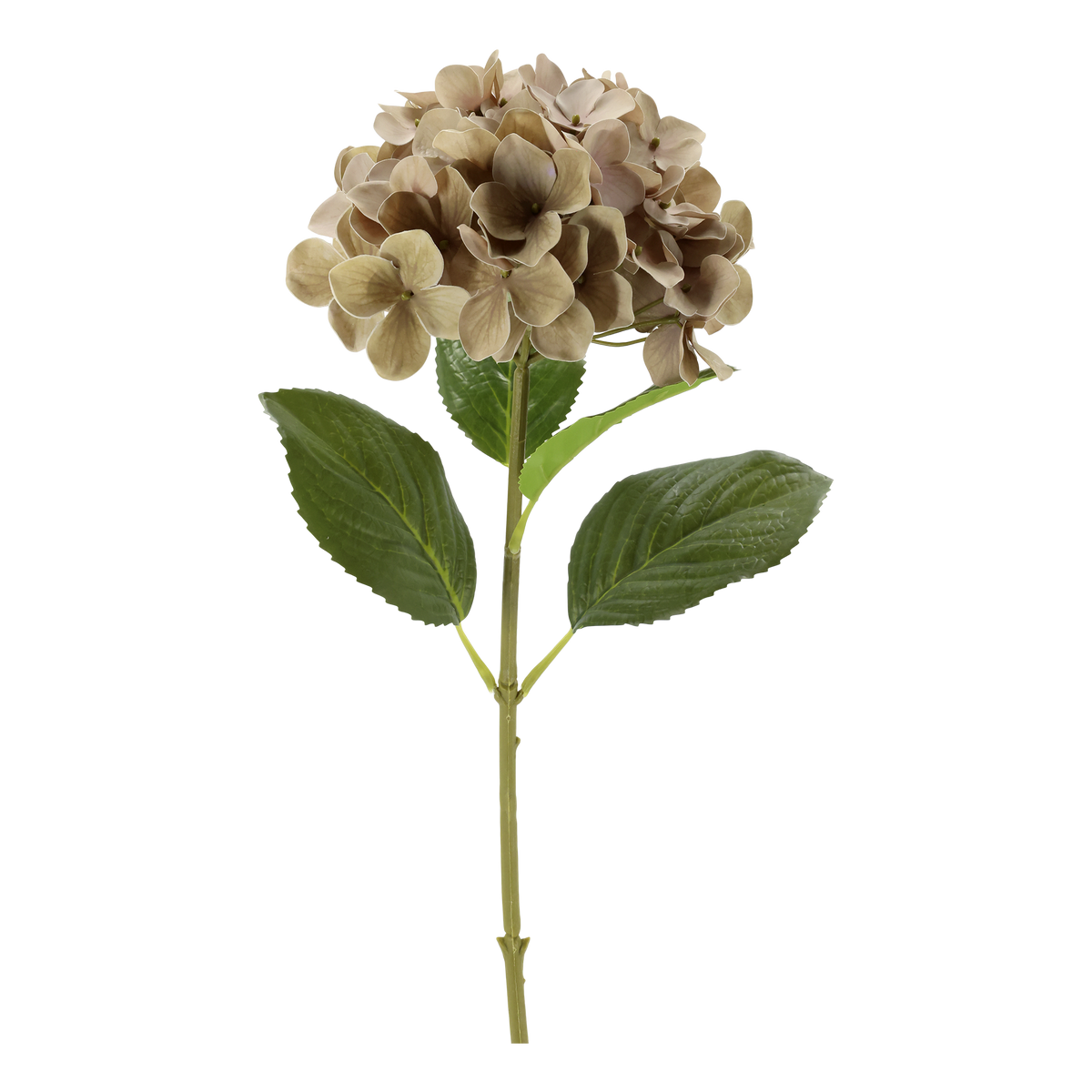 Kunstblume Hortensie mit Stiel, 65 cm, Dusty Rose