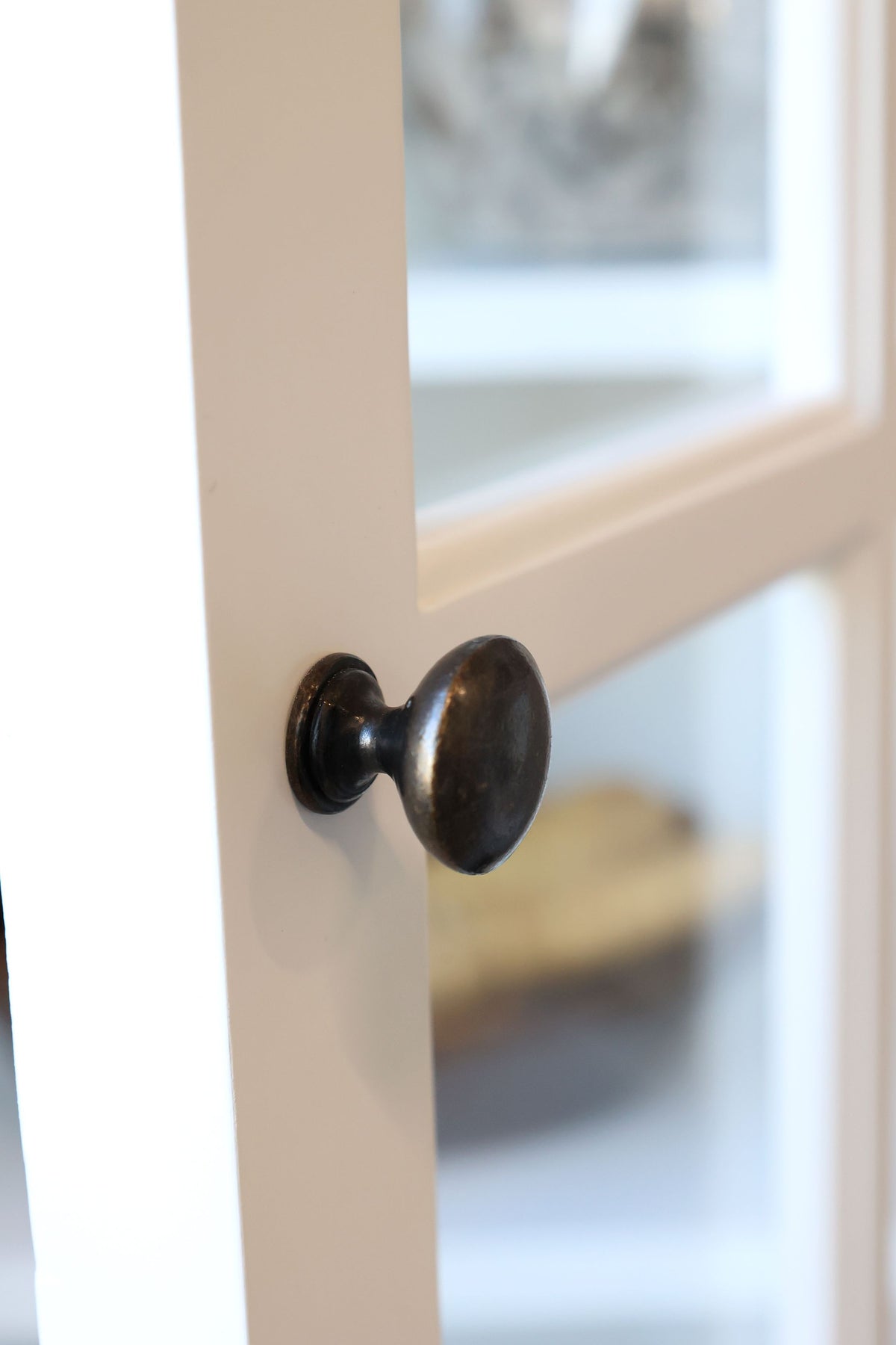Marseille Vitrinenschrank, 196 cm hoch, weiß