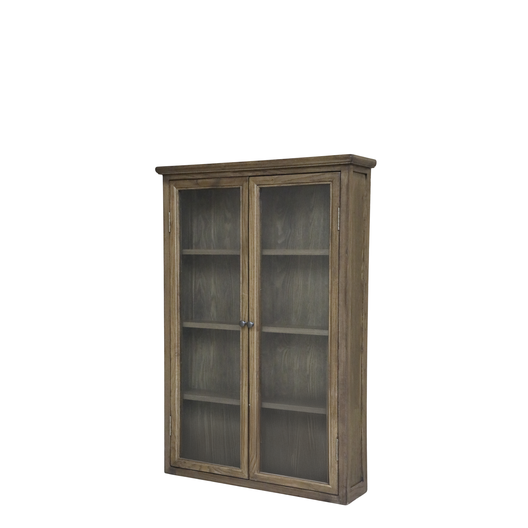 Marseille Wall Cabinet w. 4 shelves H120/L82/W21 cm nature