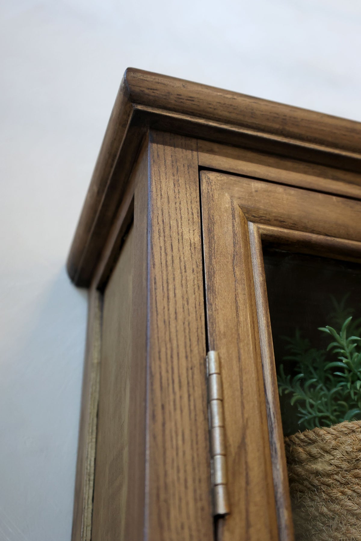 Wandschrank Marseille aus Ulmenholz, 120 cm hoch