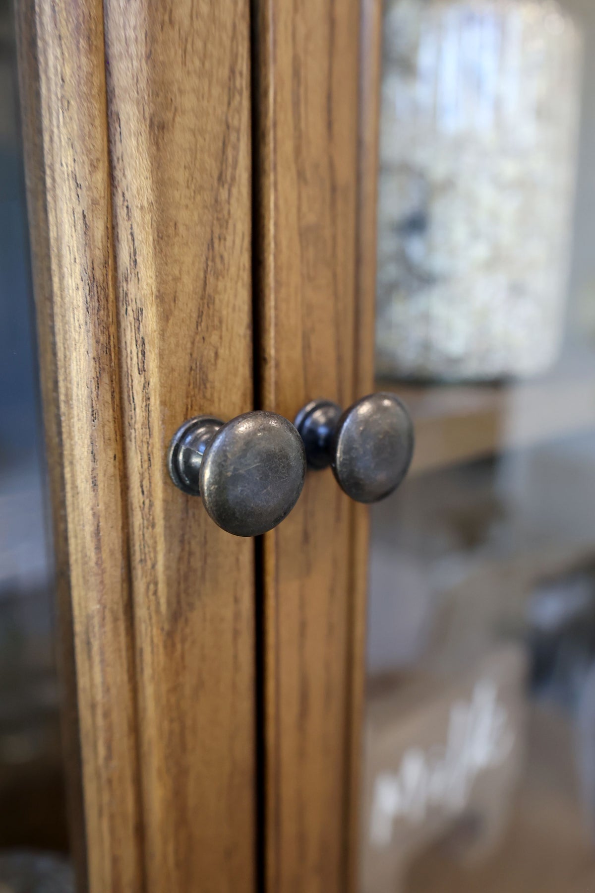 Wandschrank Marseille aus Ulmenholz, 120 cm hoch