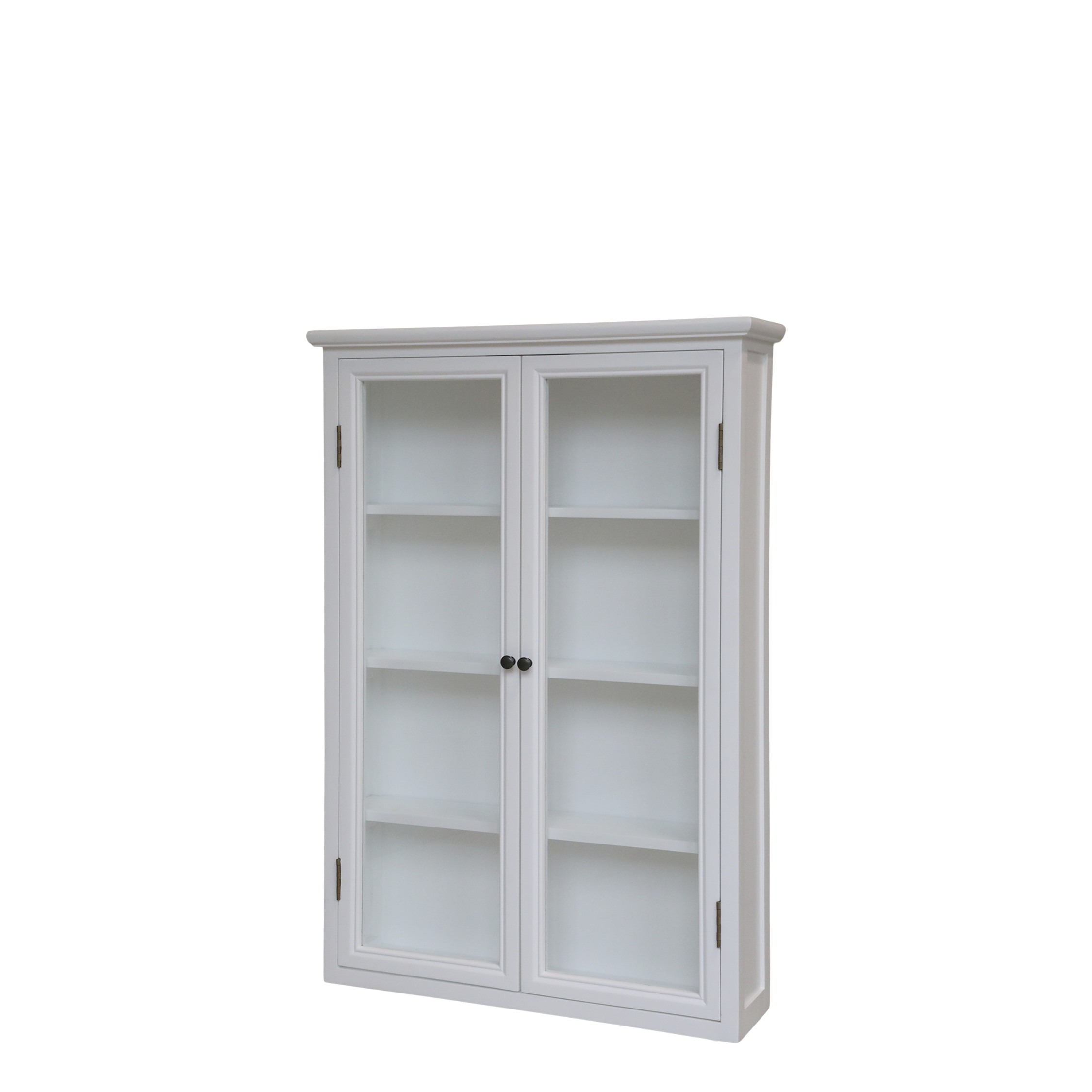 Marseille Wall Cabinet w. 4 shelves H120/L82/W21 cm white
